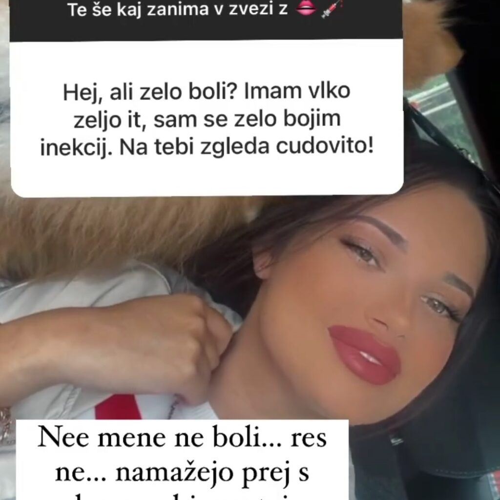 Ana odkrito o posegu: Takšna je bila prej.