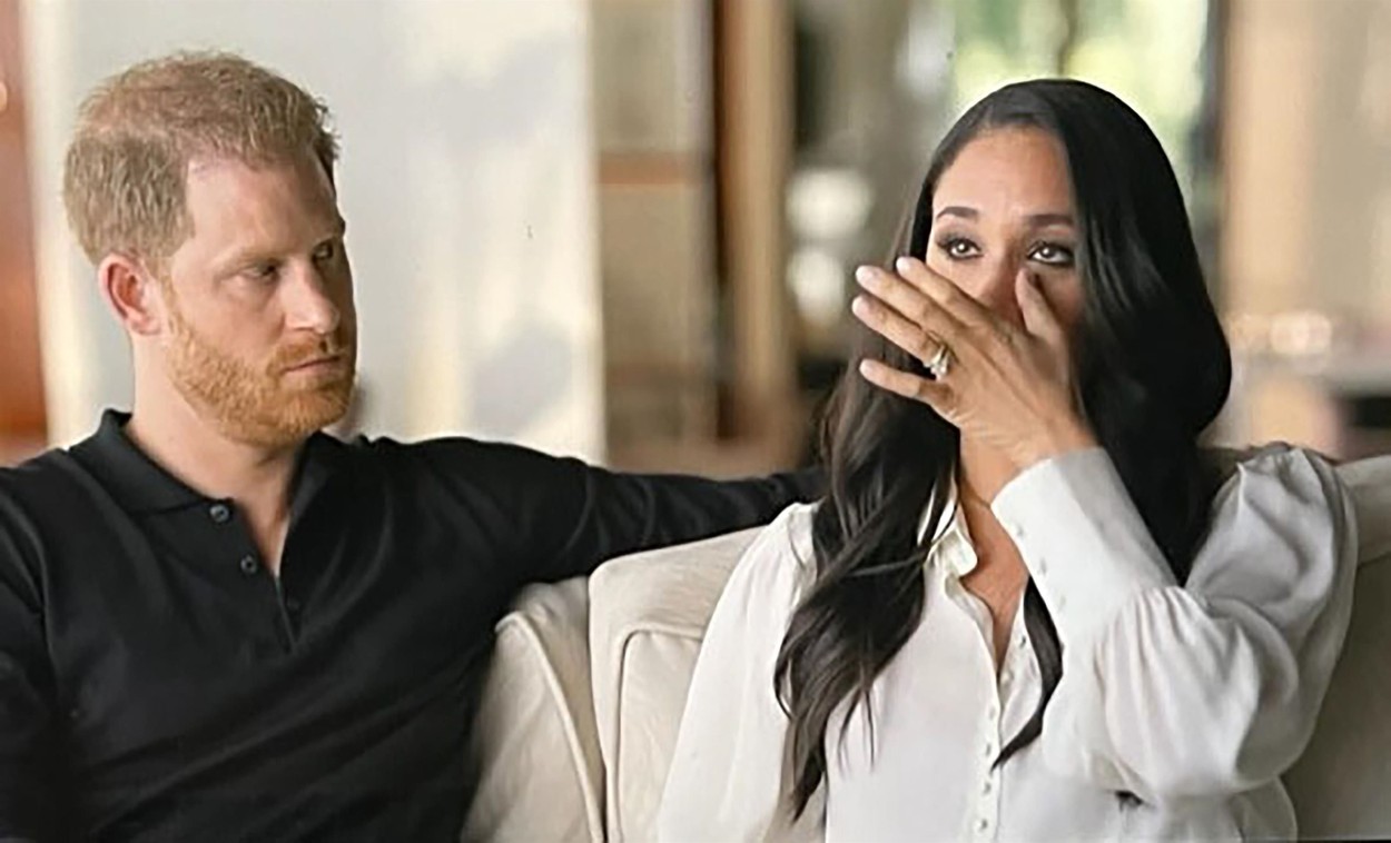 Medtem ko Harry promovira novo knjigo, so Meghan evakuirali iz hiše