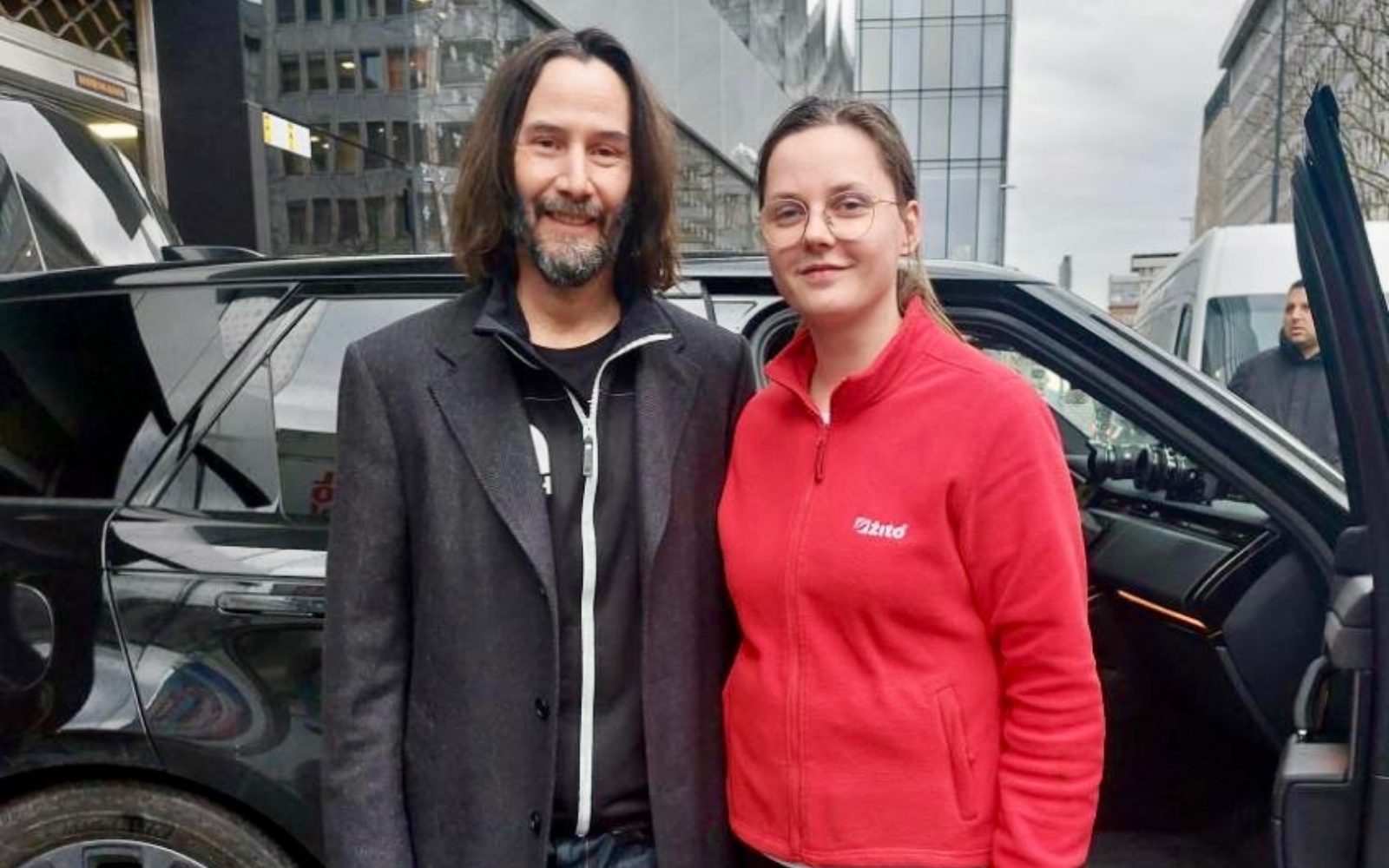 Keanu Reeves sredi Ljubljane ujet s potico!