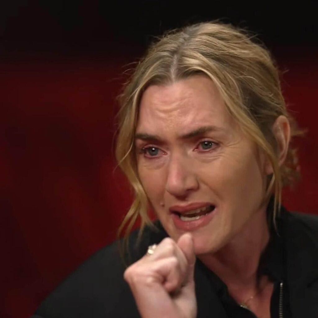 Kate Winslet premagale solze: Tega komentarja novinarke še vedno ni prebolela