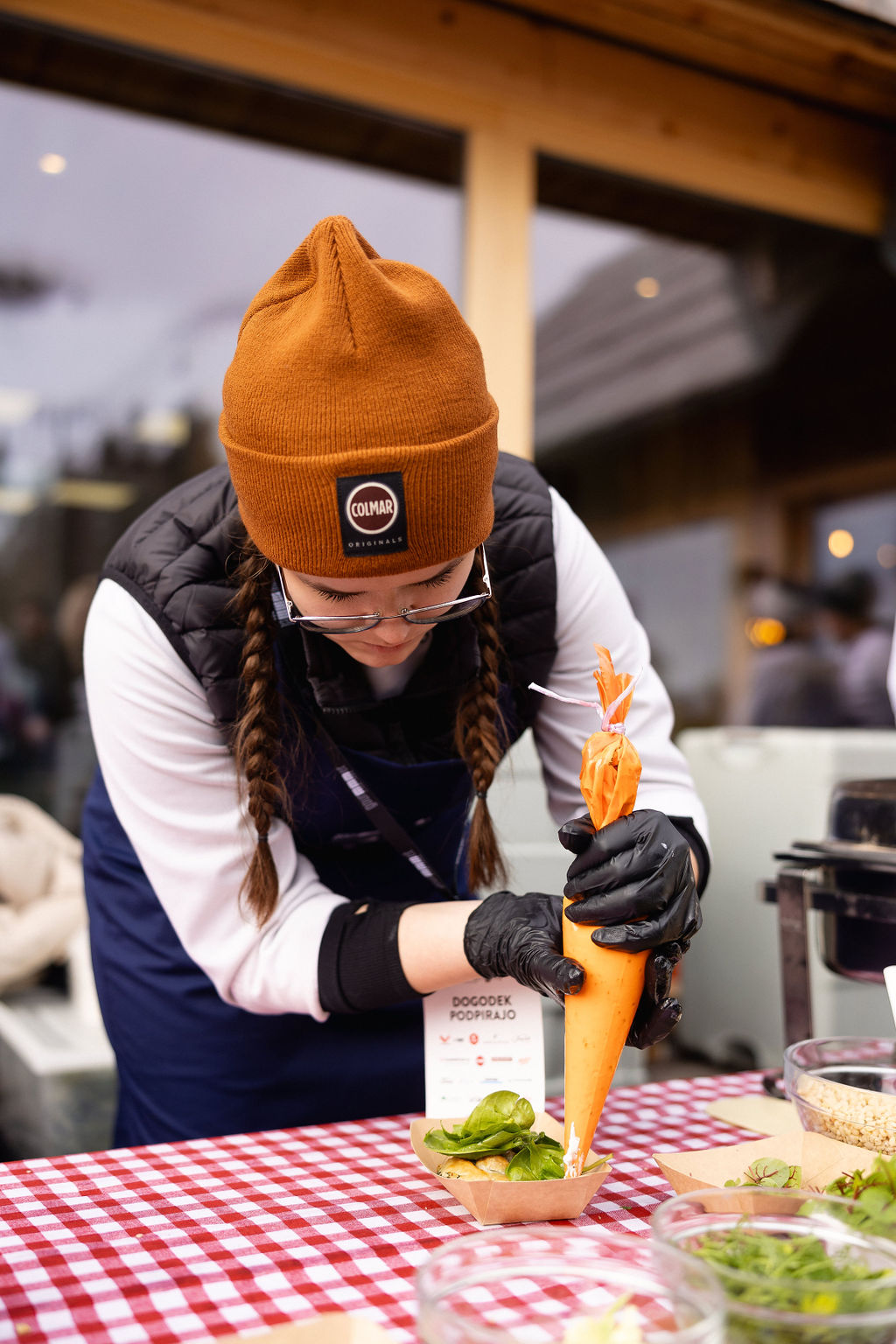 street food hrana na smučišču