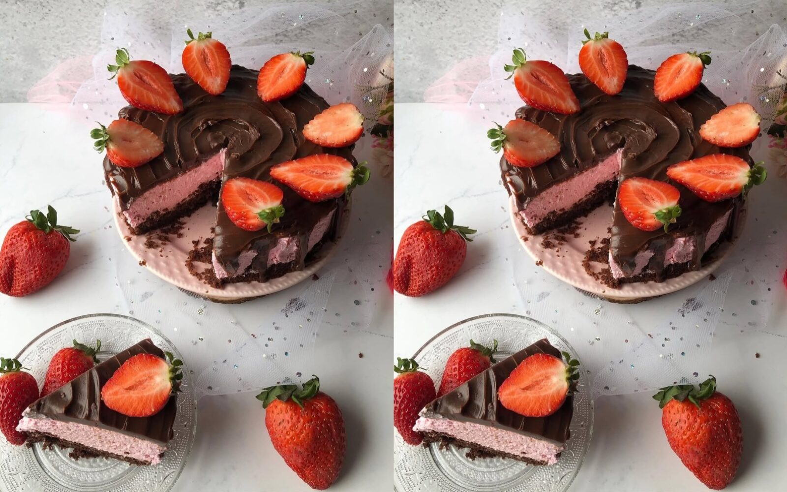 Recept za cheesecake z jagodami in nutello, ki je prava poslastica