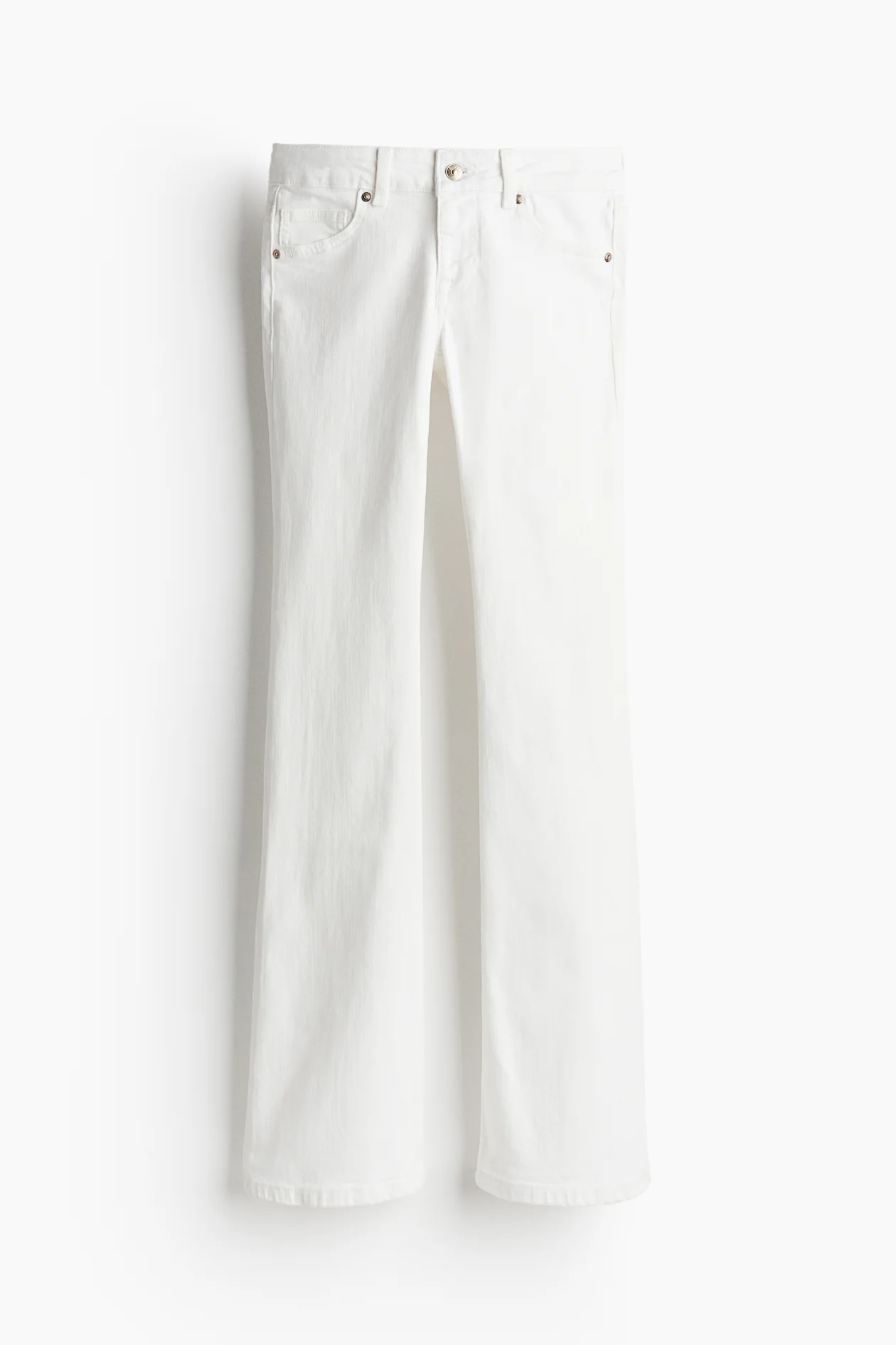Bele kavbojke z nizkim pasom H&M, 19,99 €