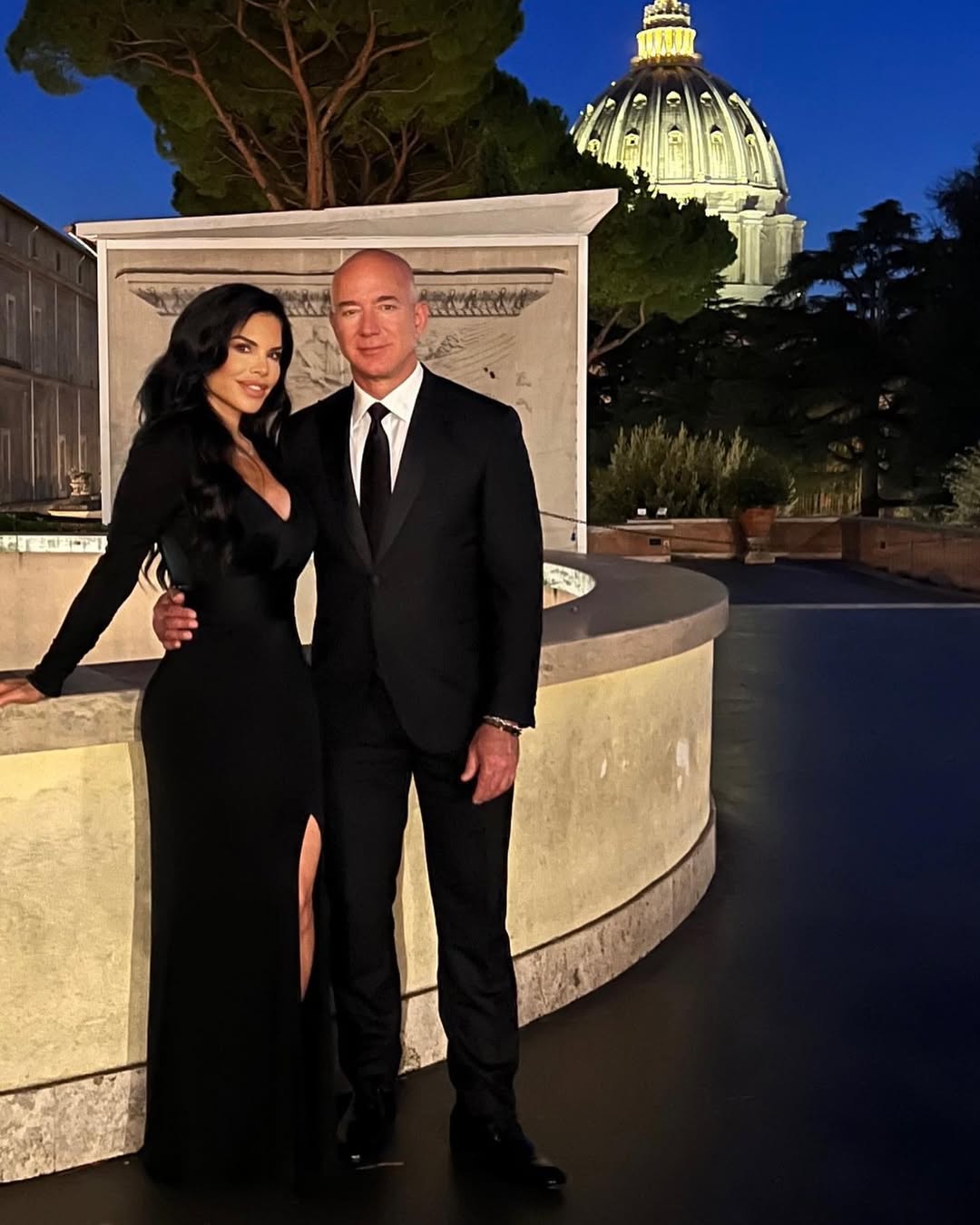 Jeff Bezos in Lauren Sanchez