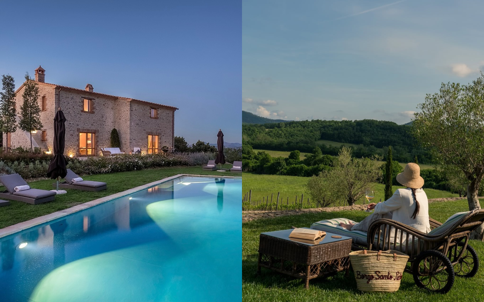 Italijanski luksuz: najlepše turistične kmetije s pogledom na vinograde