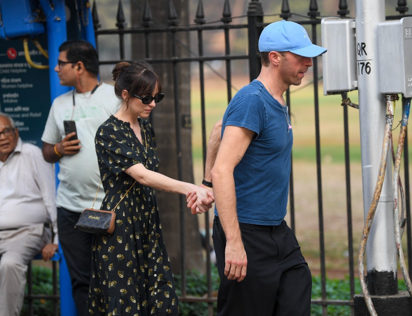 Dakota Johnson in Chris Martin