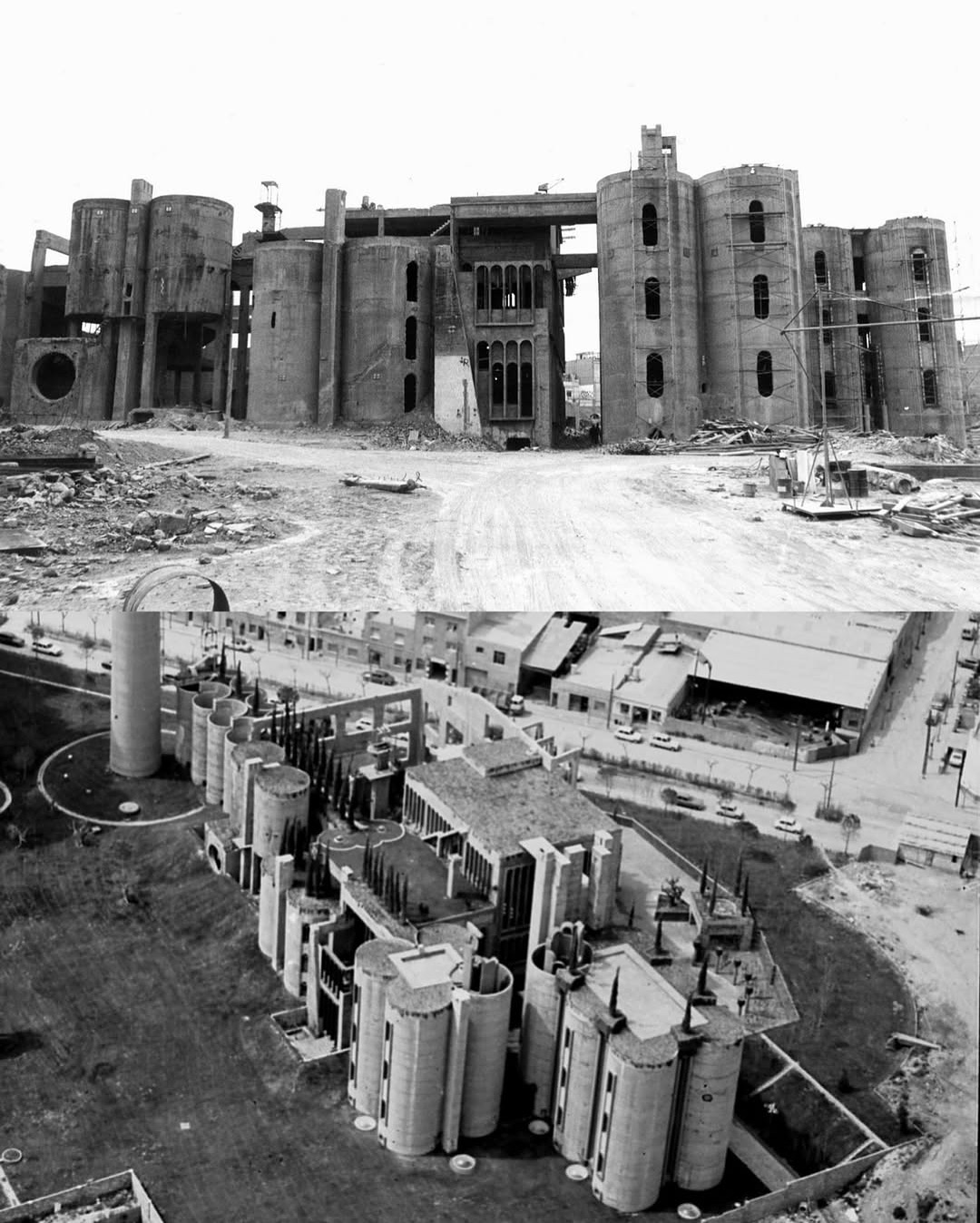 La Fábrica, ki jo je ustvaril arhitekt Ricardo Bofill