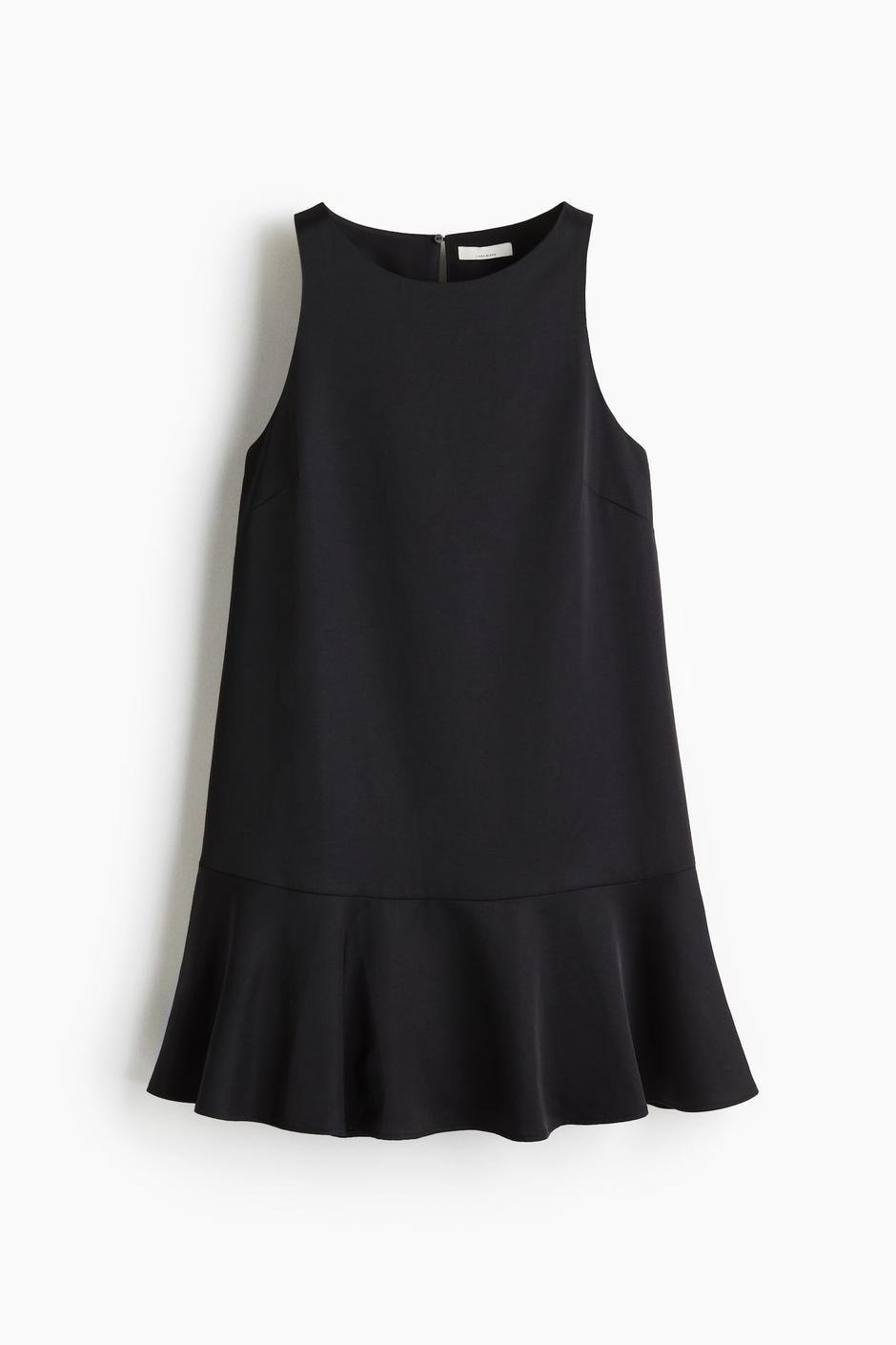 obleka z volančki iz H&M-a