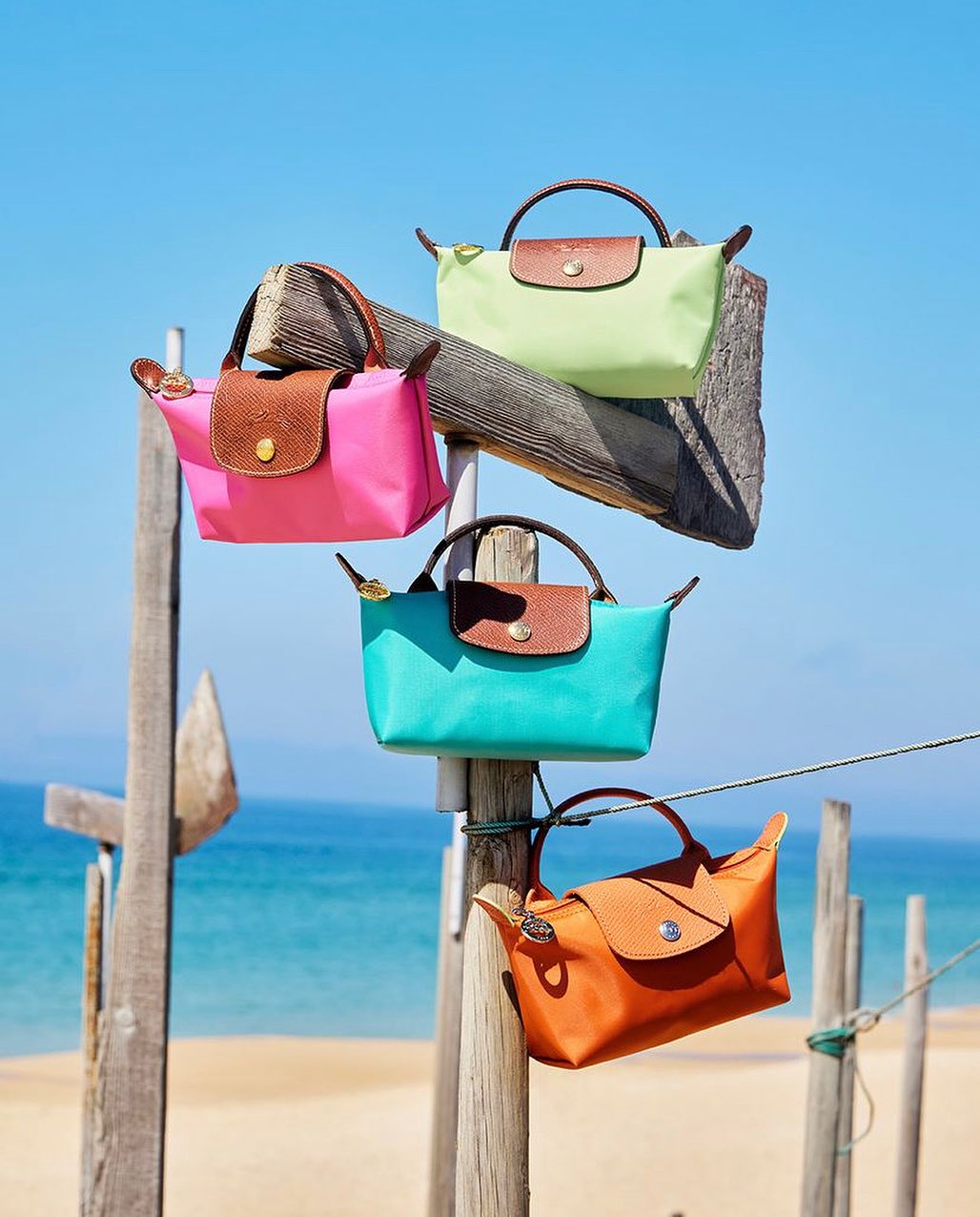 mini torbice znamke Longchamp