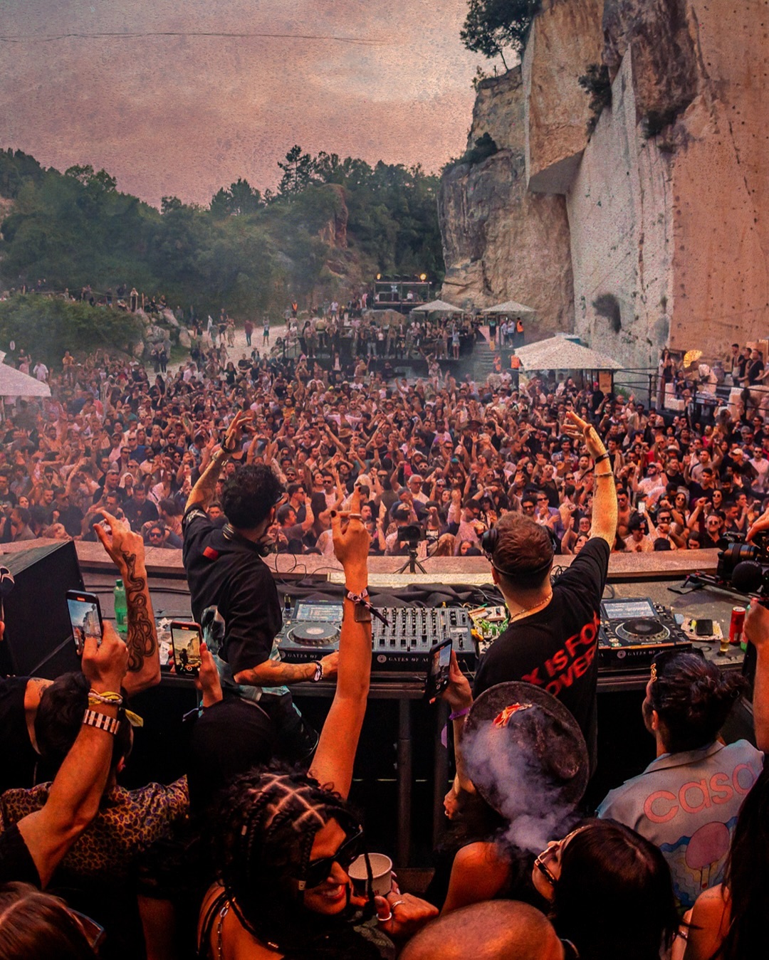 techno zabava na nenavadni lokaciji