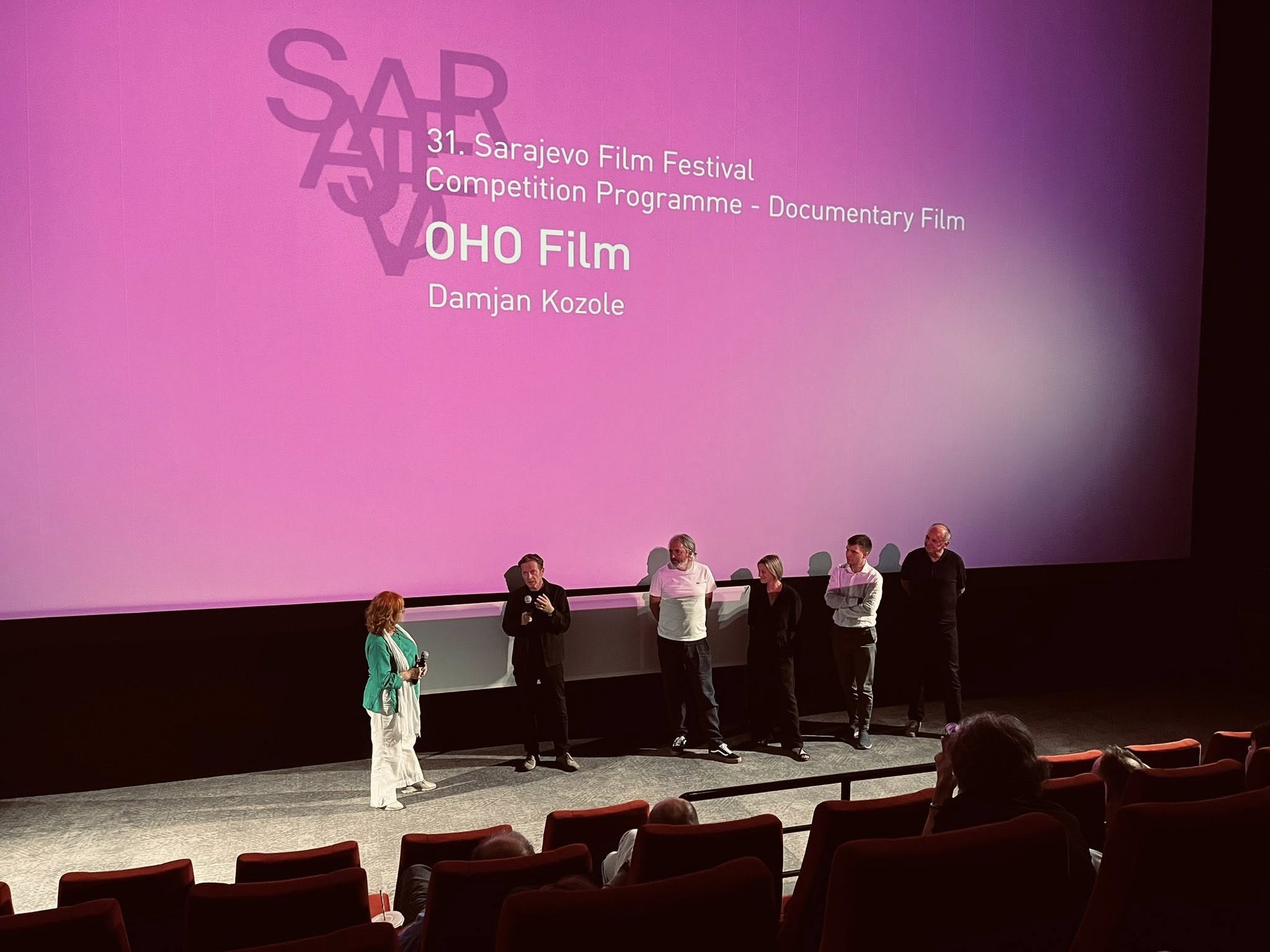 Sarajevski filmski festival, OHO film predstavitev