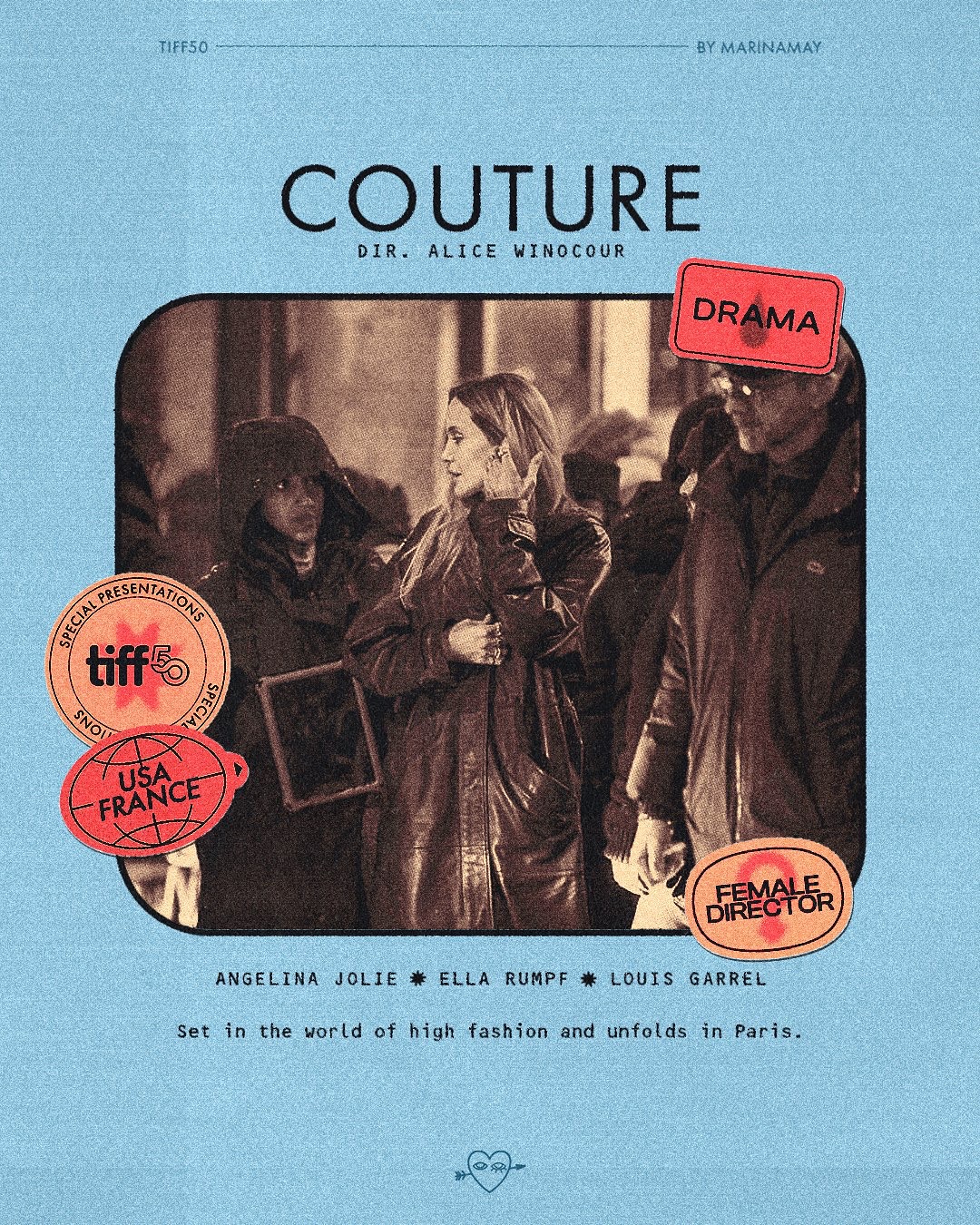 zakulisje filma Couture