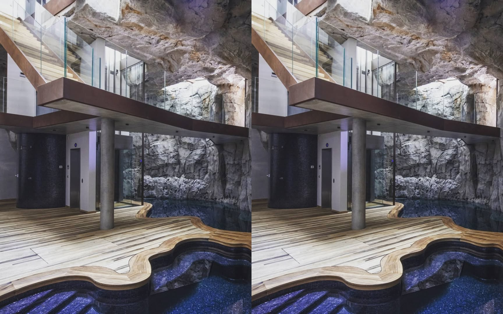 Osupljiva vila, ki je izklesana v skalo ruši pravila arhitekture