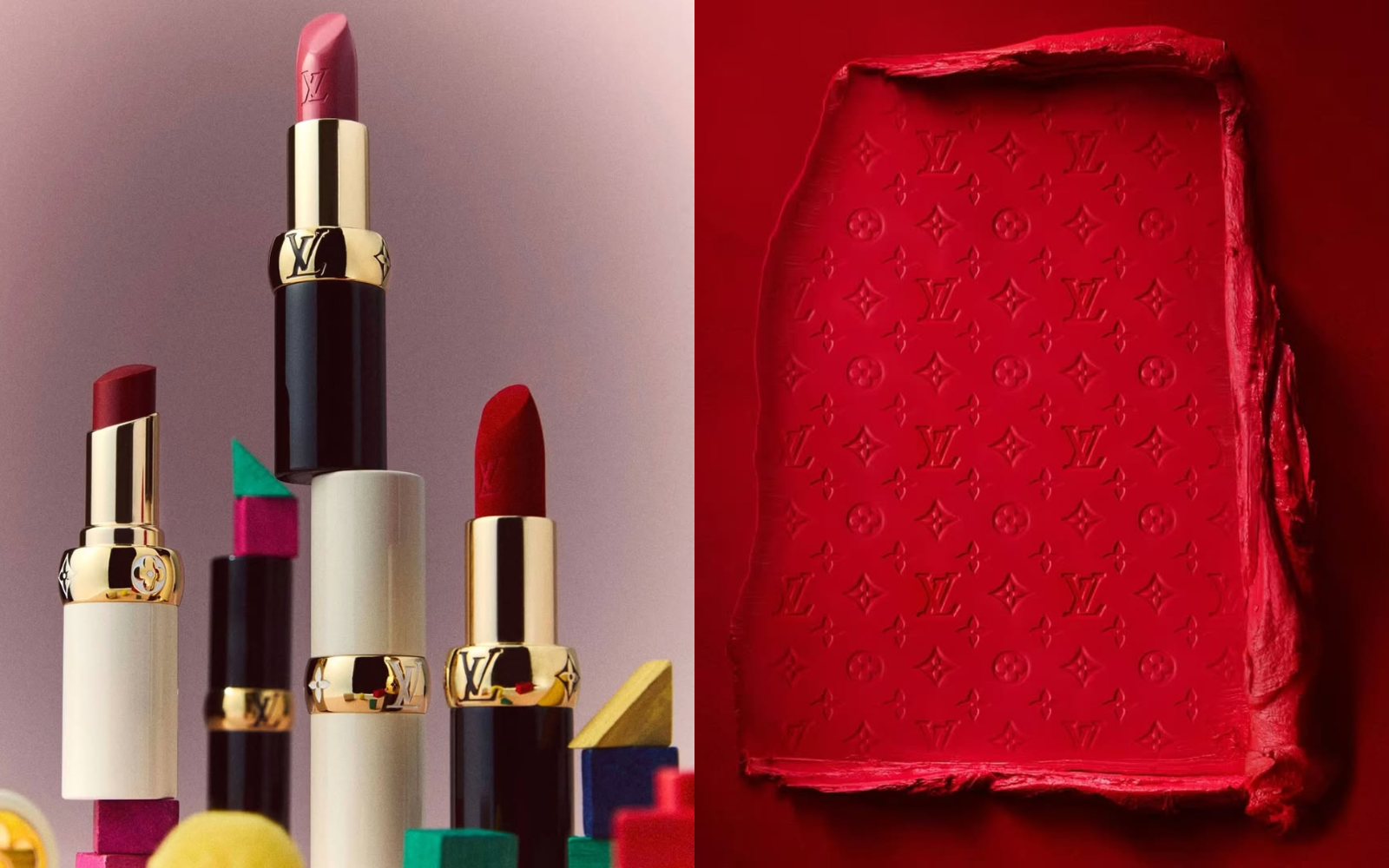 To je prva linija ličil La Beauté znamke Louis Vuitton