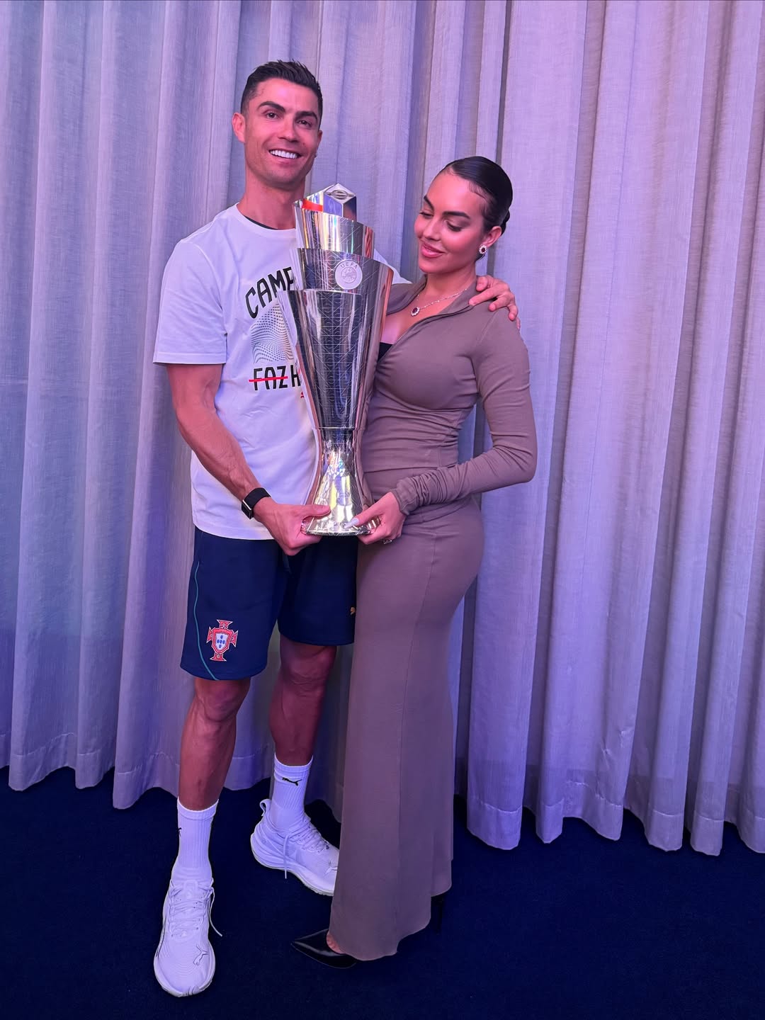 Cristiano Ronaldo s partnerko Georgino