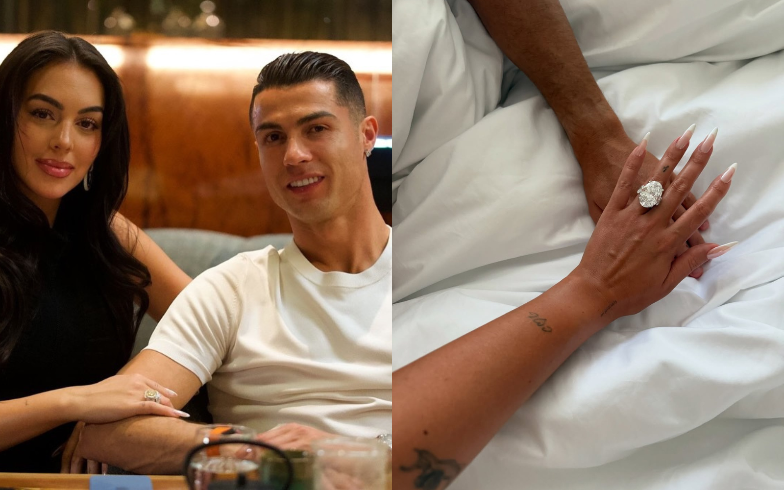 Cristiano Ronaldo se je zaročil in izbranki kupil prstan za vrtoglavo vsoto