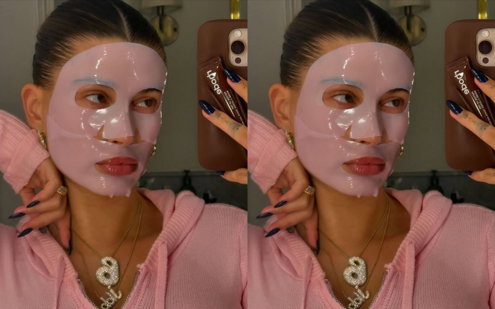 Hailey Bieber bo lansirala svojo prvo masko za obraz: to je vse kar vemo o njej