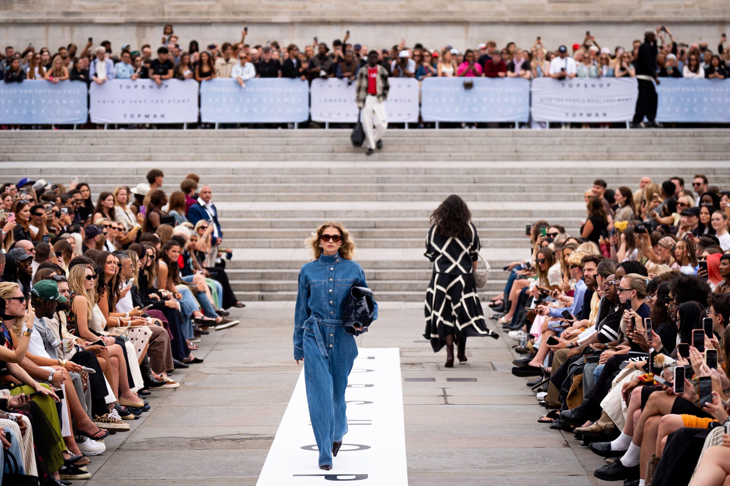 Topshop modna revija v Londonu