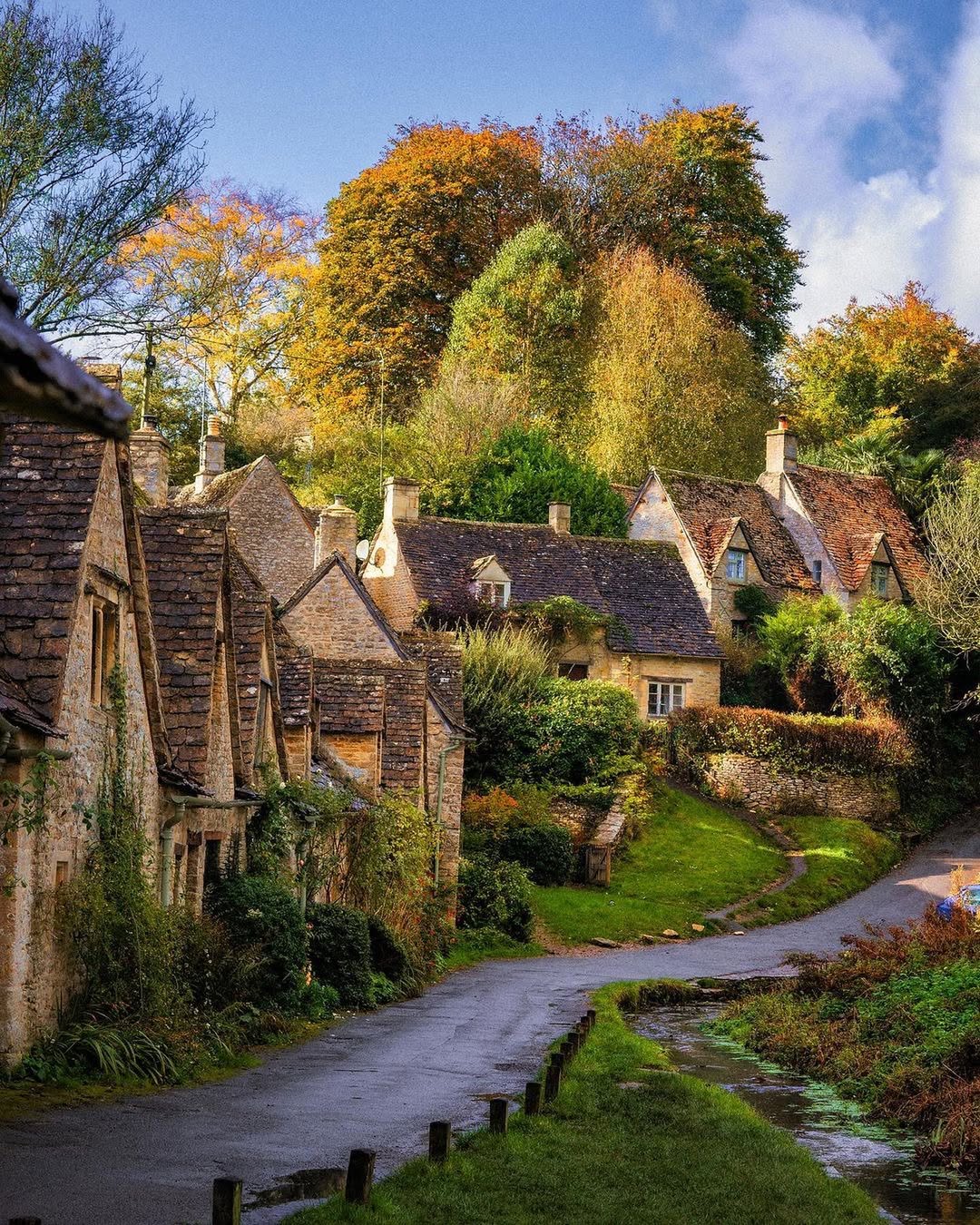 podeželska vasica Bibury
