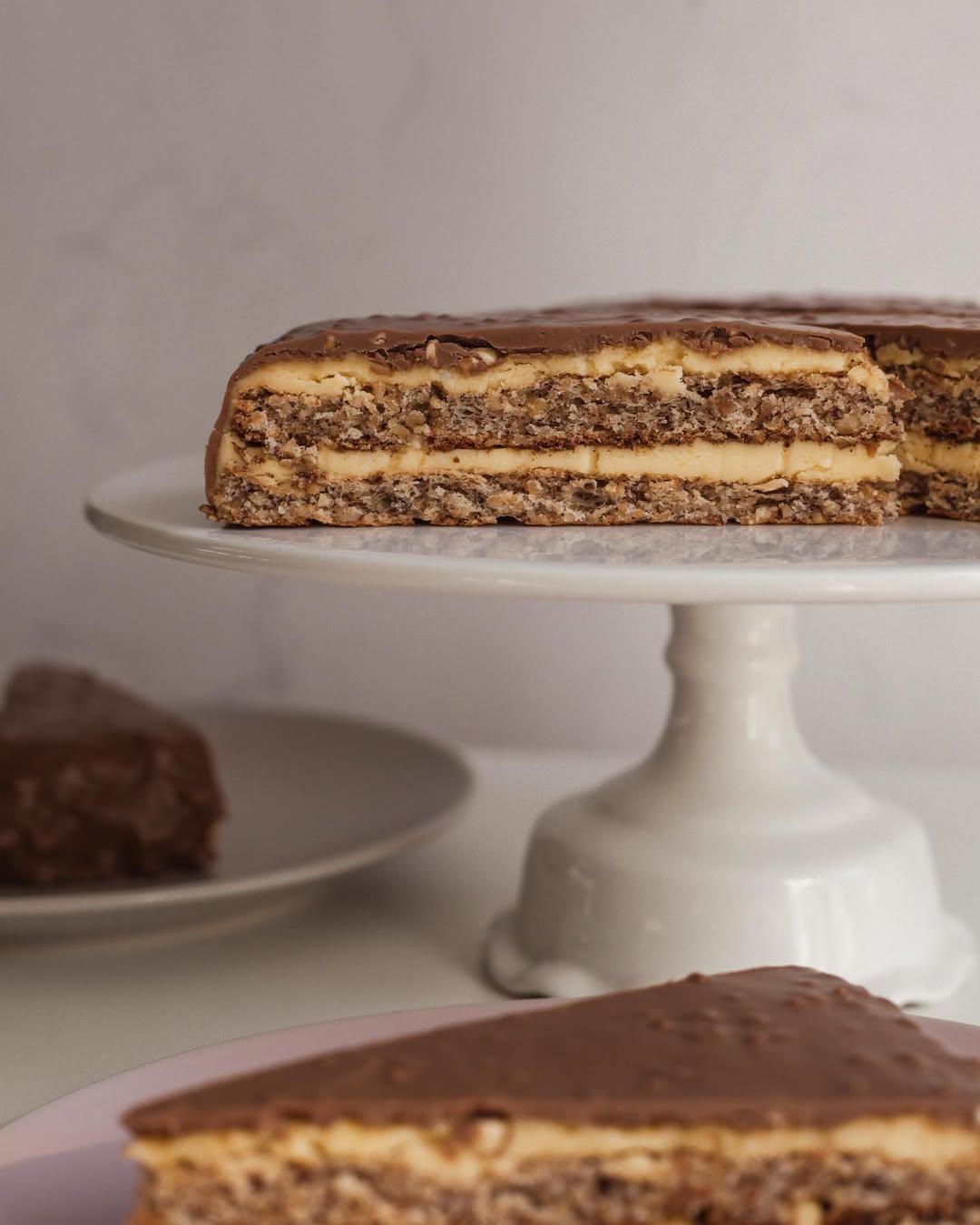 čokoladna torta z mandlji iz Ikee