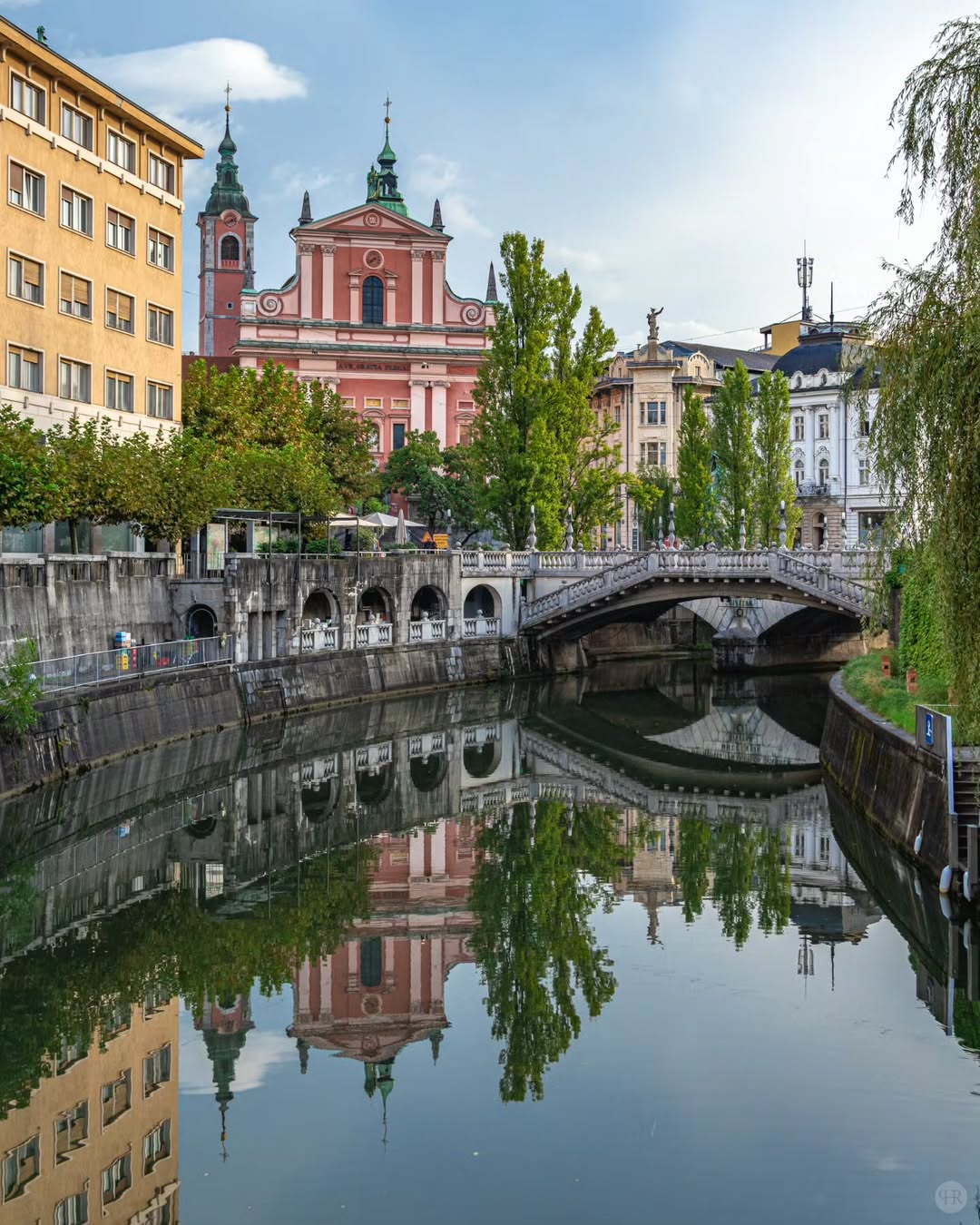 Ljubljana z Ljubljanico