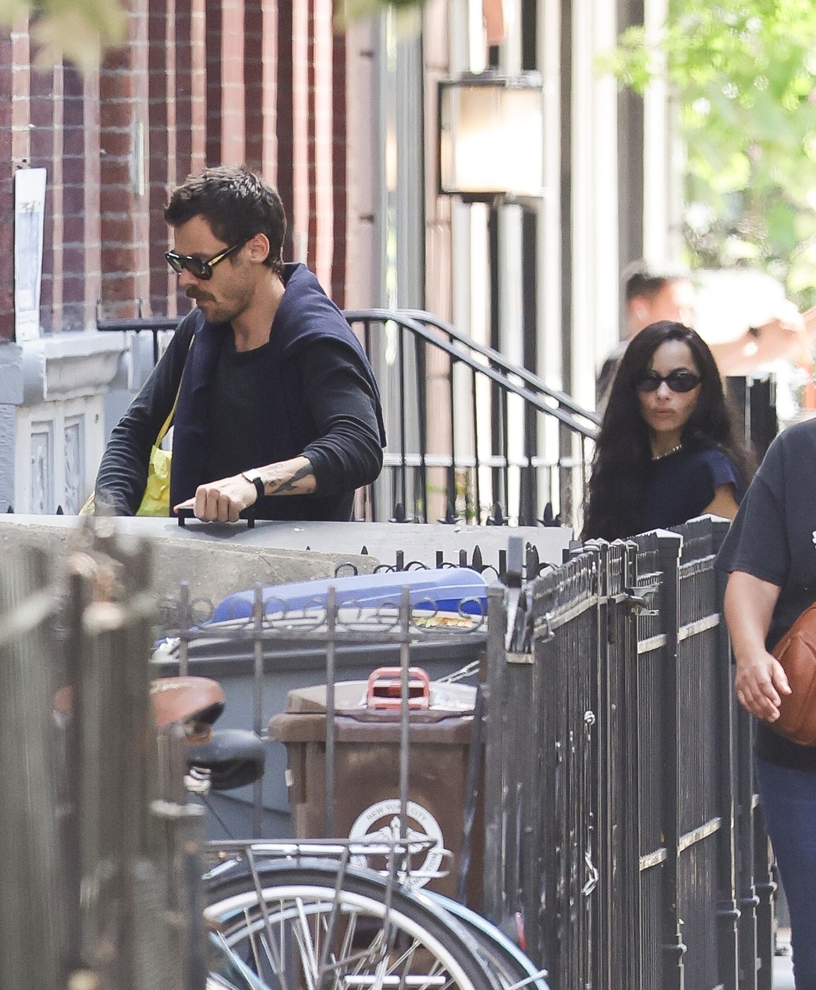 Harry Styles in Zoe Kravitz se sprehajata po ulicah New Yorka