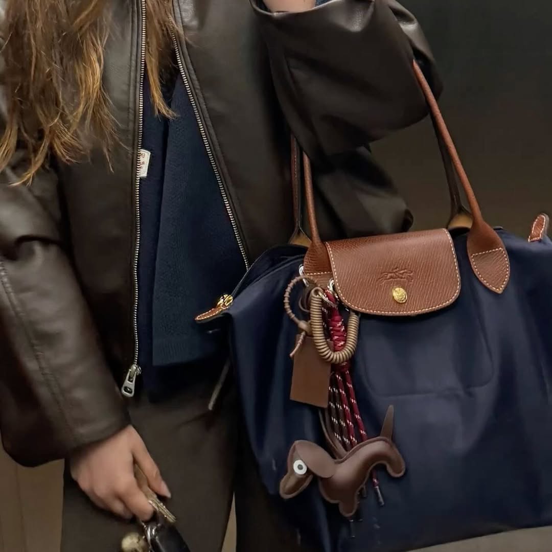 modna torbica znamke Longchamp
