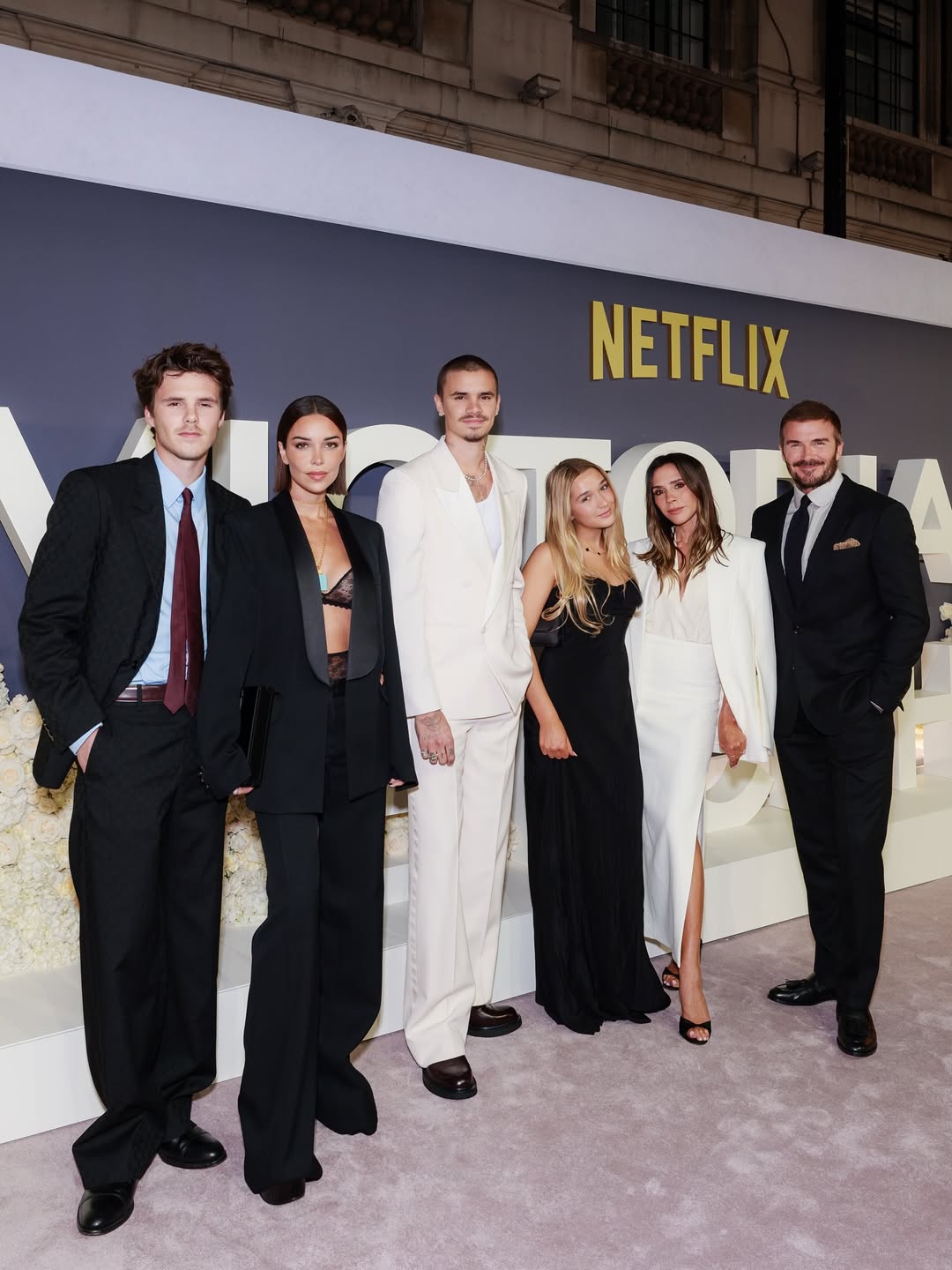 Victoria Beckham z družino