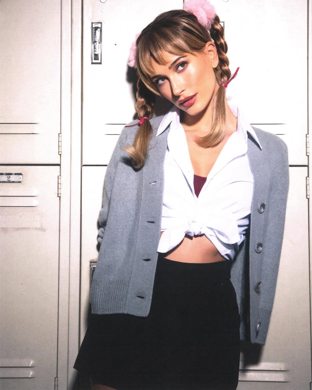Hailey Bieber v Halloween kostumu