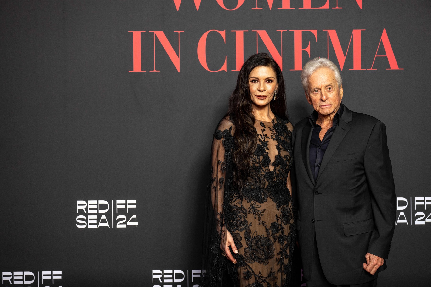 Catherine Zeta-Jones in Michael Douglas
