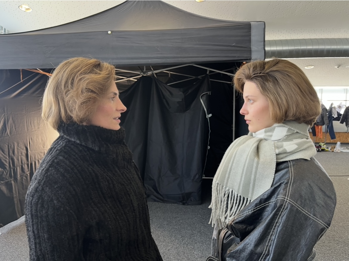 Snemanje kampanje Nike x Jacquemus