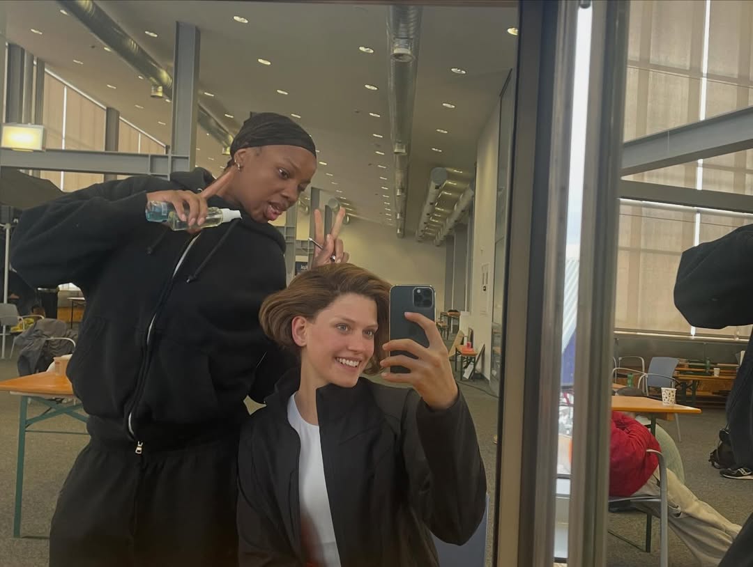 Snemanje kampanje Nike x Jacquemus