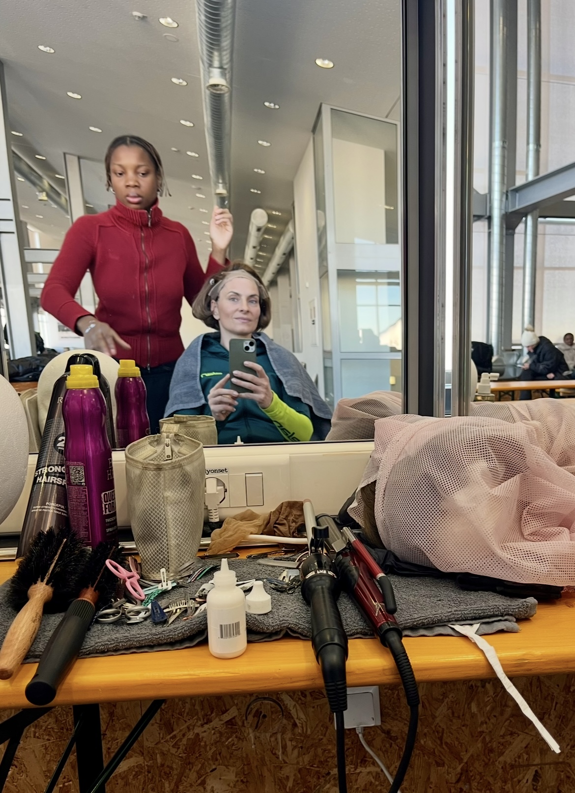 Snemanje kampanje Nike x Jacquemus