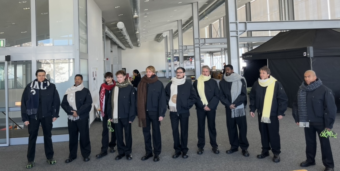 Snemanje kampanje Nike x Jacquemus