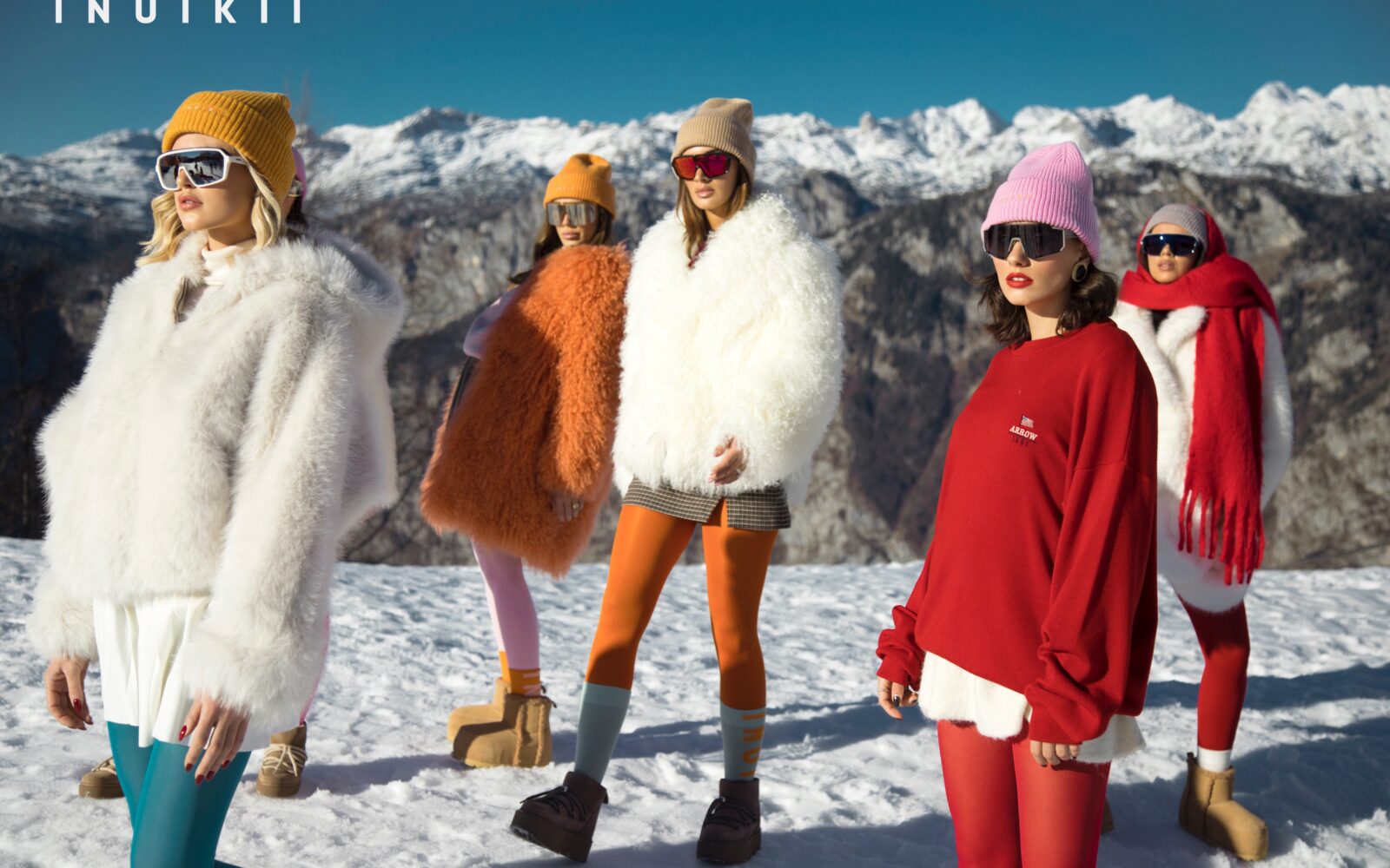 Snežni stil in glamur: Inuikii in Kiko Milano ustvarila edinstveno doživetje v Sloveniji