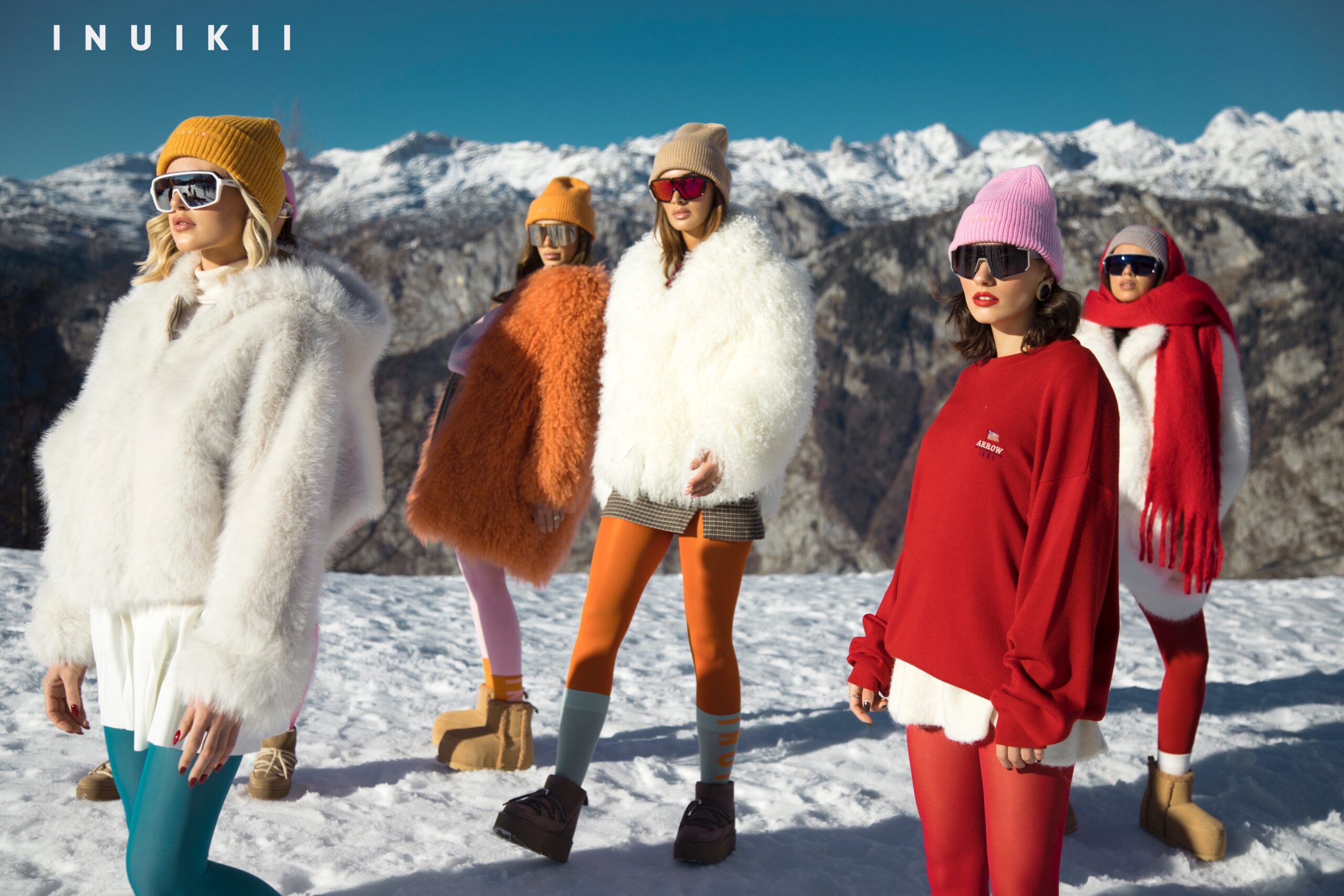 Snežni stil in glamur: Inuikii in Kiko Milano ustvarila edinstveno doživetje v Sloveniji