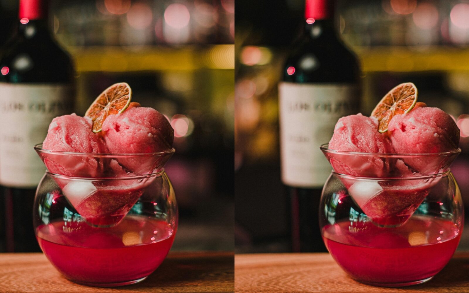 Ali ste že poskusili sladoled z vinsko spremljavo?