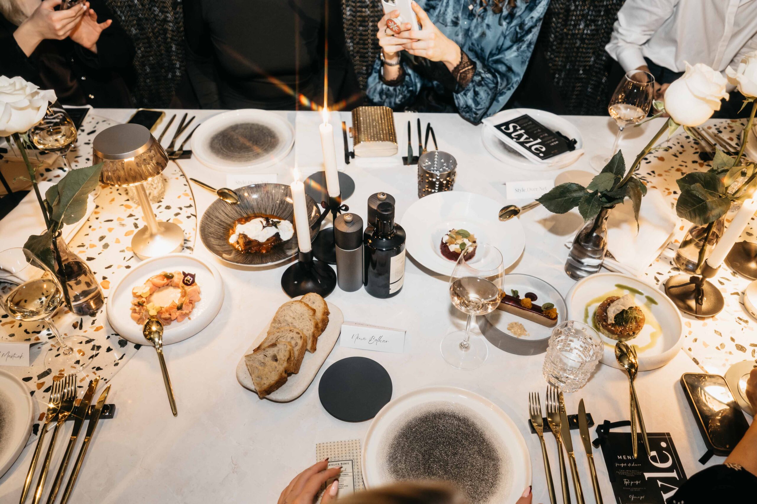 Utrinki s Style praznične večerje