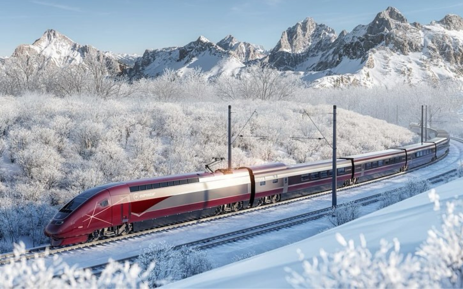Vrnil se je “snežni vlak” ki vozi do najlepših delov Alp