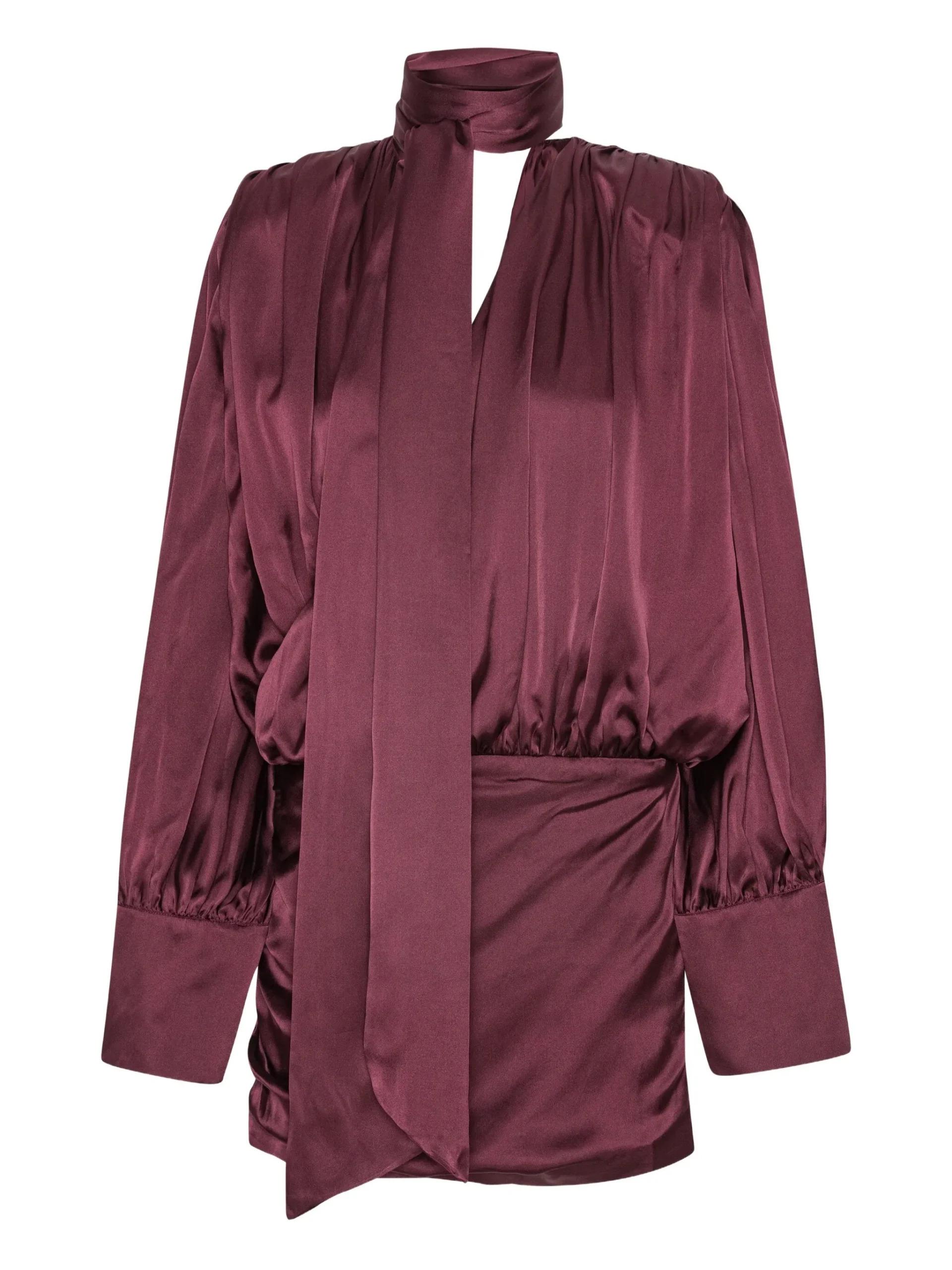 Rdeča praznična obleka