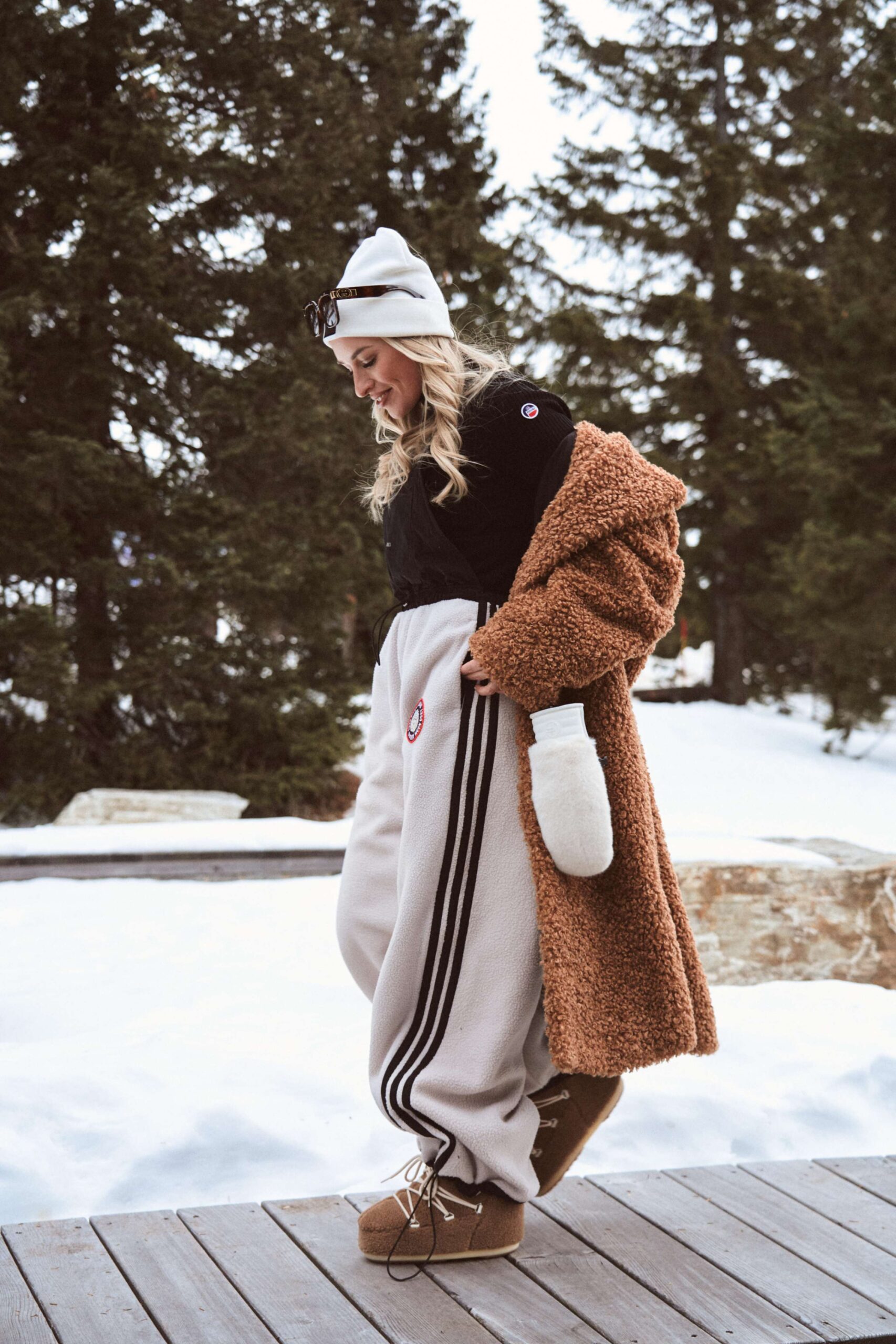 Après ski, Pot med krošnjami, Rogla, Answear, smučarska moda