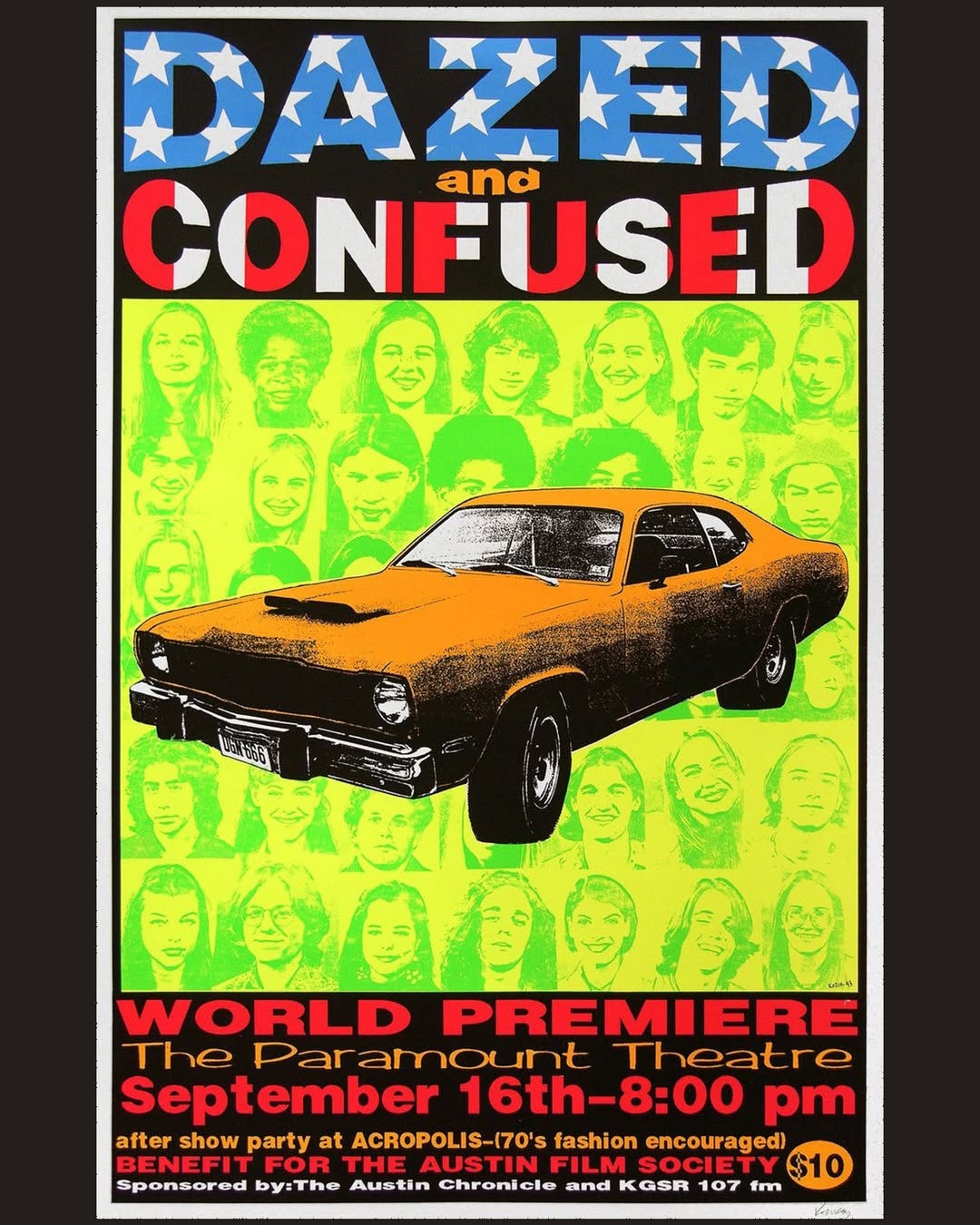 plakat za film dazed and cofused