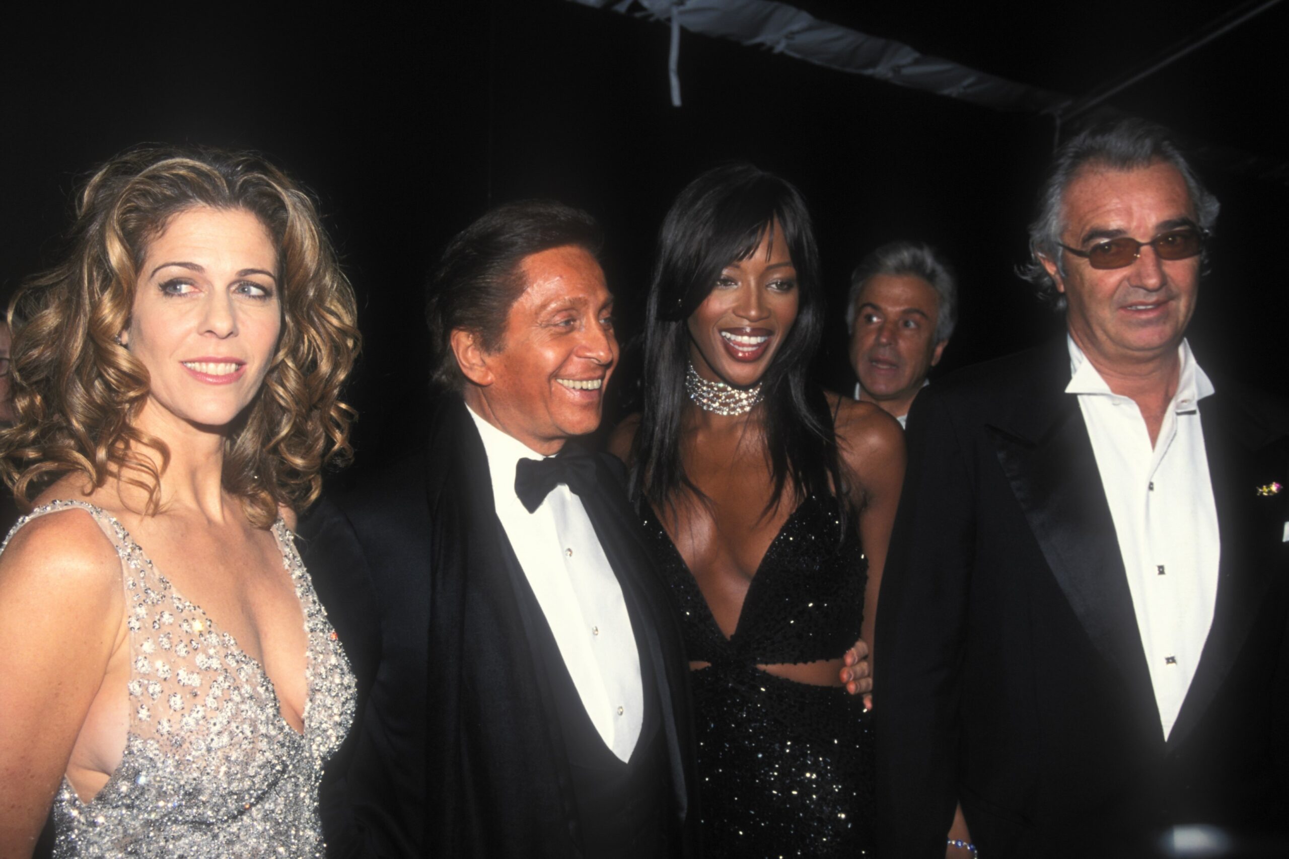 Valentino Garavani in Naomi Campbell
