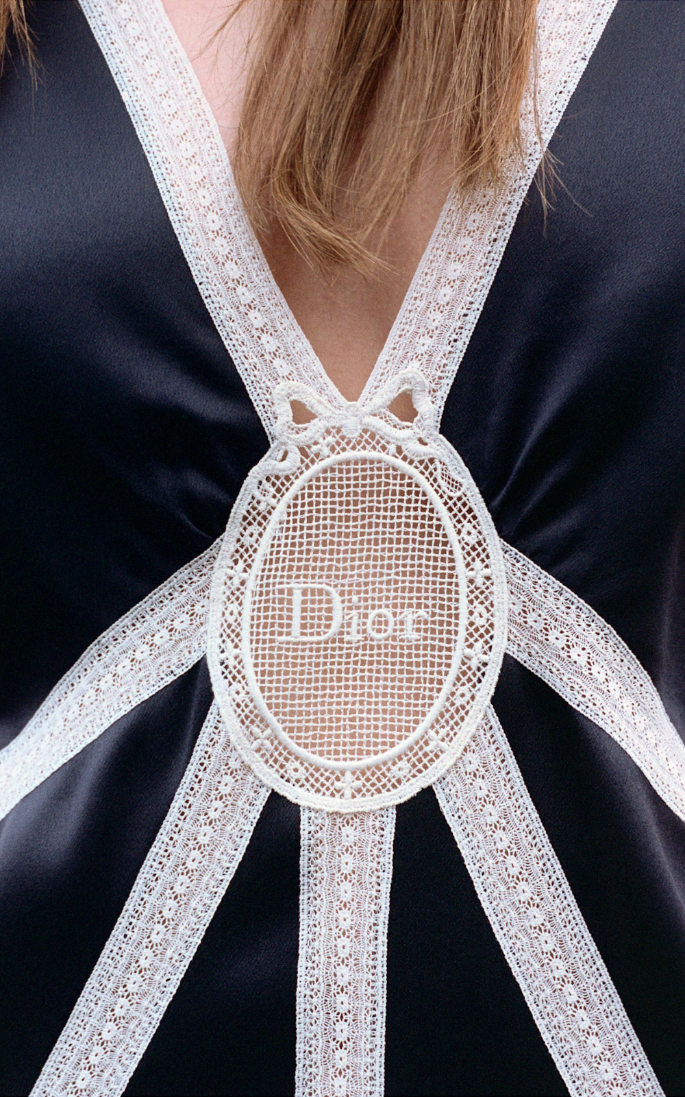 Dior mrežasta obleka