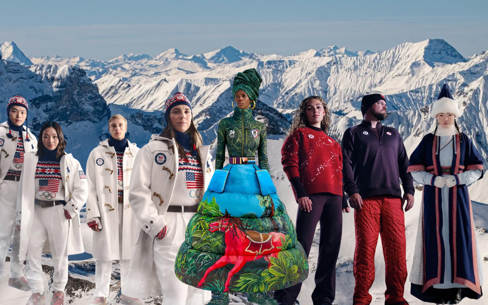 Najlepše zimske olimpijske uniforme, o katerih govori ves svet