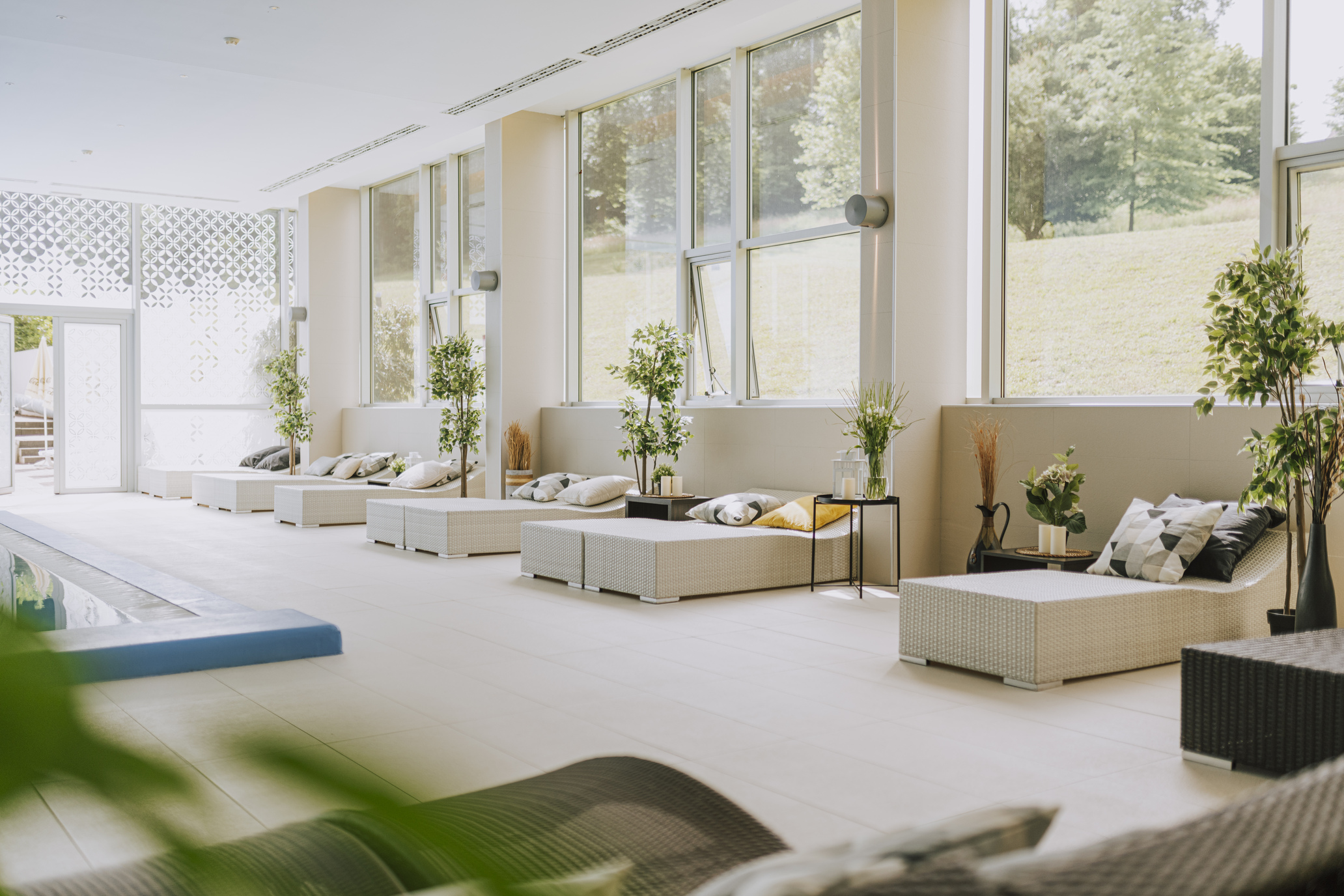 Obiskala sem prvi healthness resort v Evropi