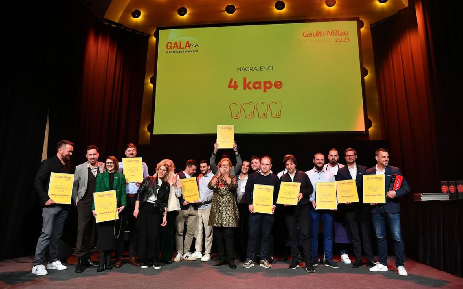 Zgodovinski trenutek slovenske kulinarike: podeljenih kar 5 kap Gault & Millau