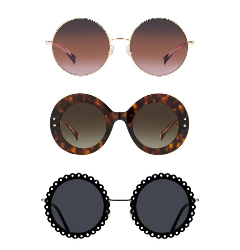 Missoni 209 €, Carolina Herrera 289 €, Morela 189 €