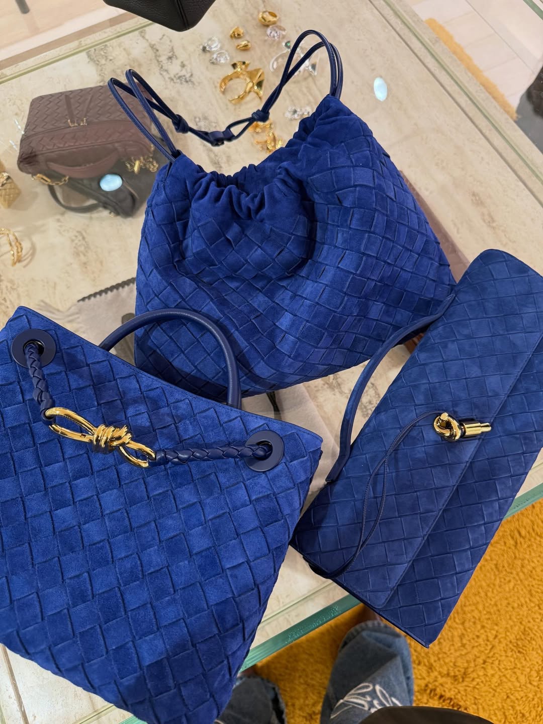 Kobaltno modre torbice