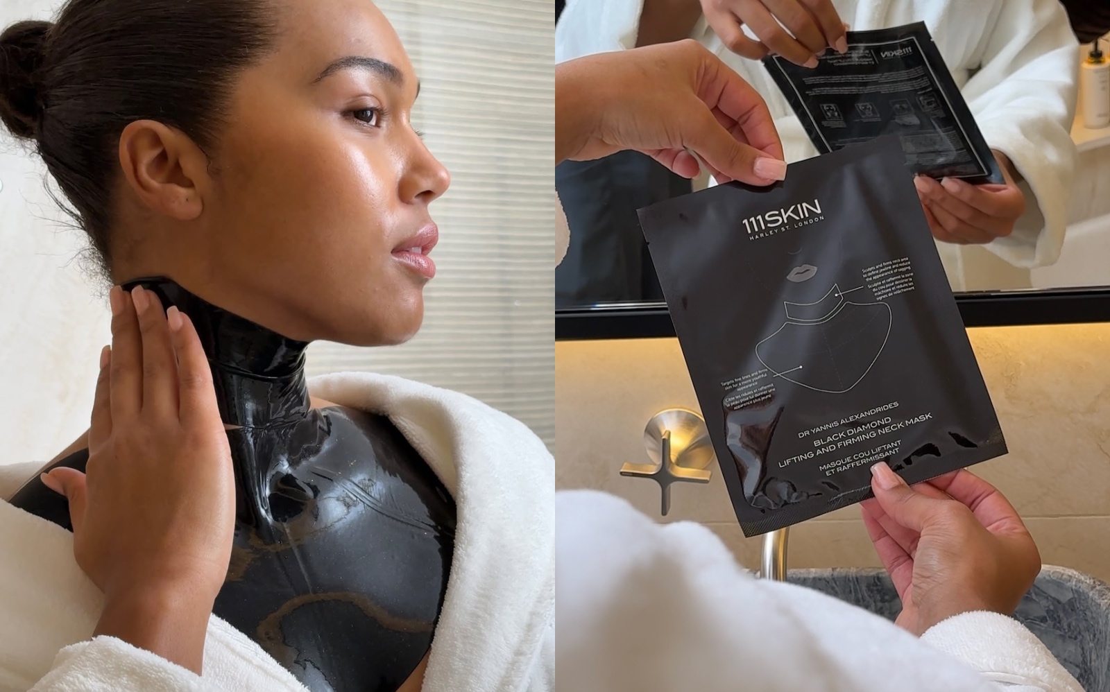 Maske za vrat so nov lepotni trend, o katerem vsi govorijo